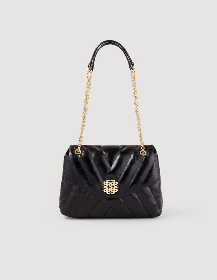 Sandro Mila quilted leather bag Login to add to Wish list. 1