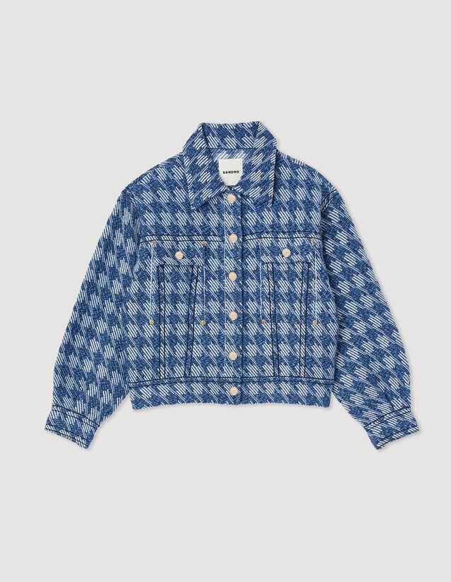 Sandro Houndstooth jacket Login to add to Wish list. 2