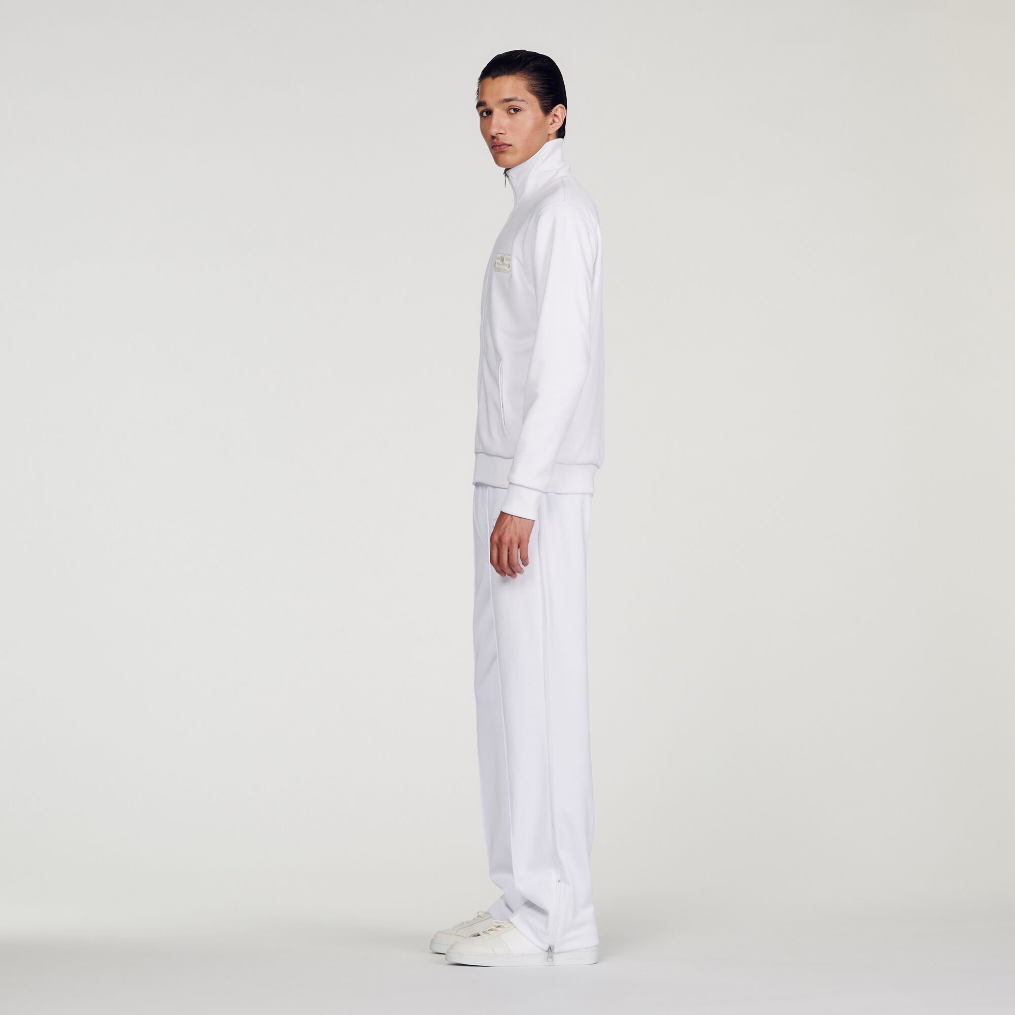 Sandro 2025 white cardigan