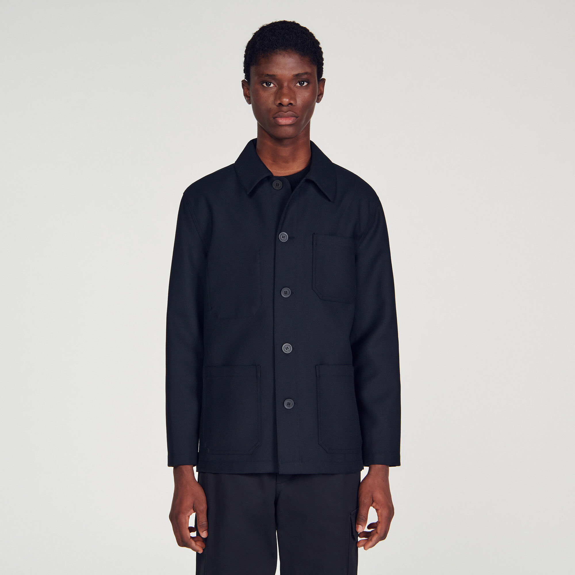 Worker Worker's jacket - Jackets | Sandro Paris