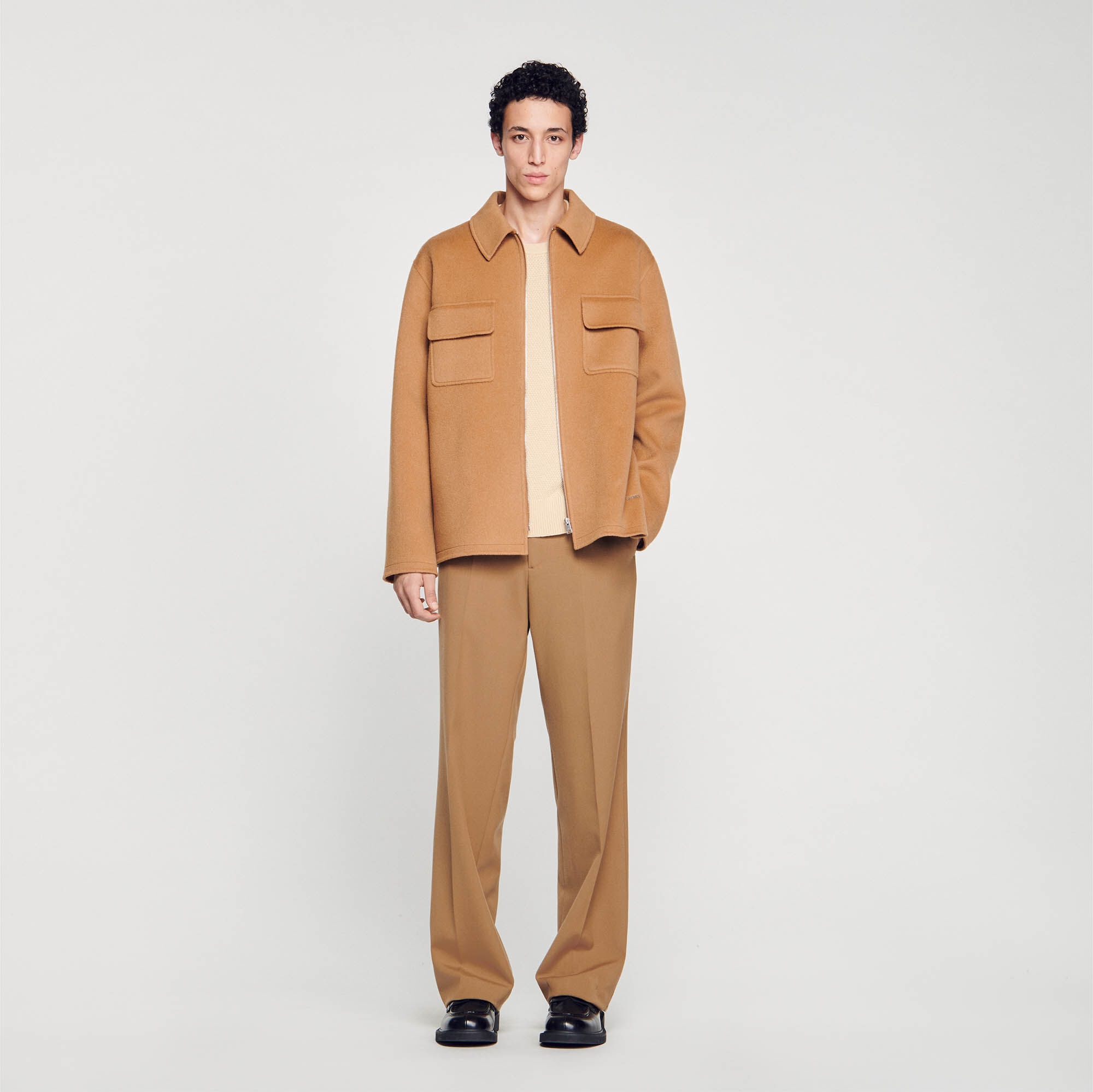 Betanew Zipped overshirt Jackets Sandro Paris