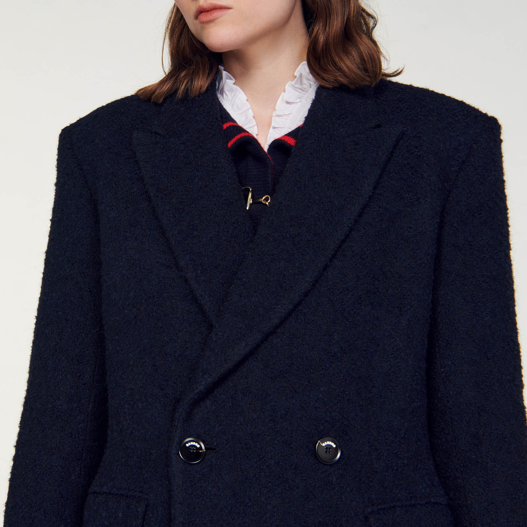 Manteau best sale long sandro