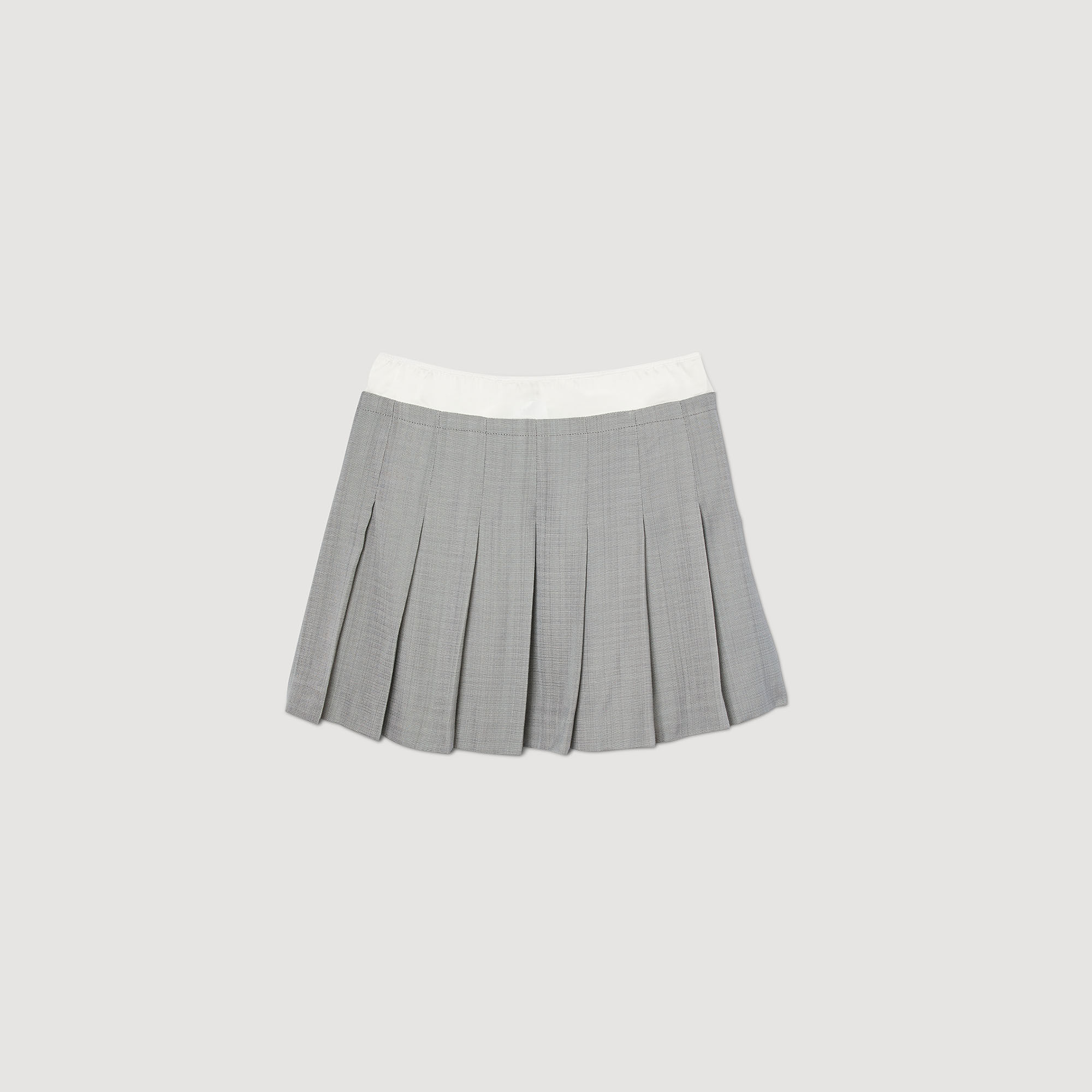 Libi Jupe courte pliss e Skirts Sandro Paris