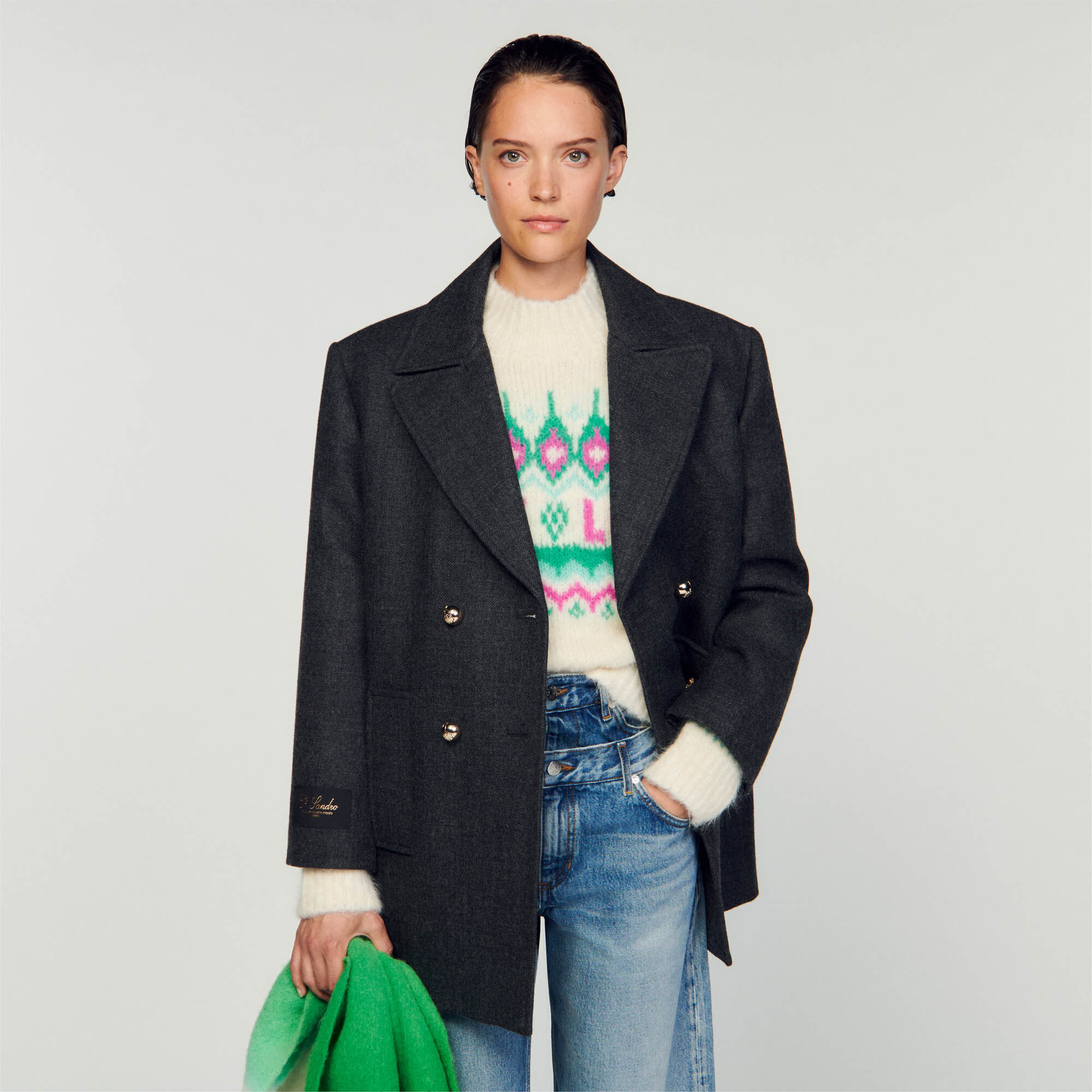 Sandro love sweatshirt store