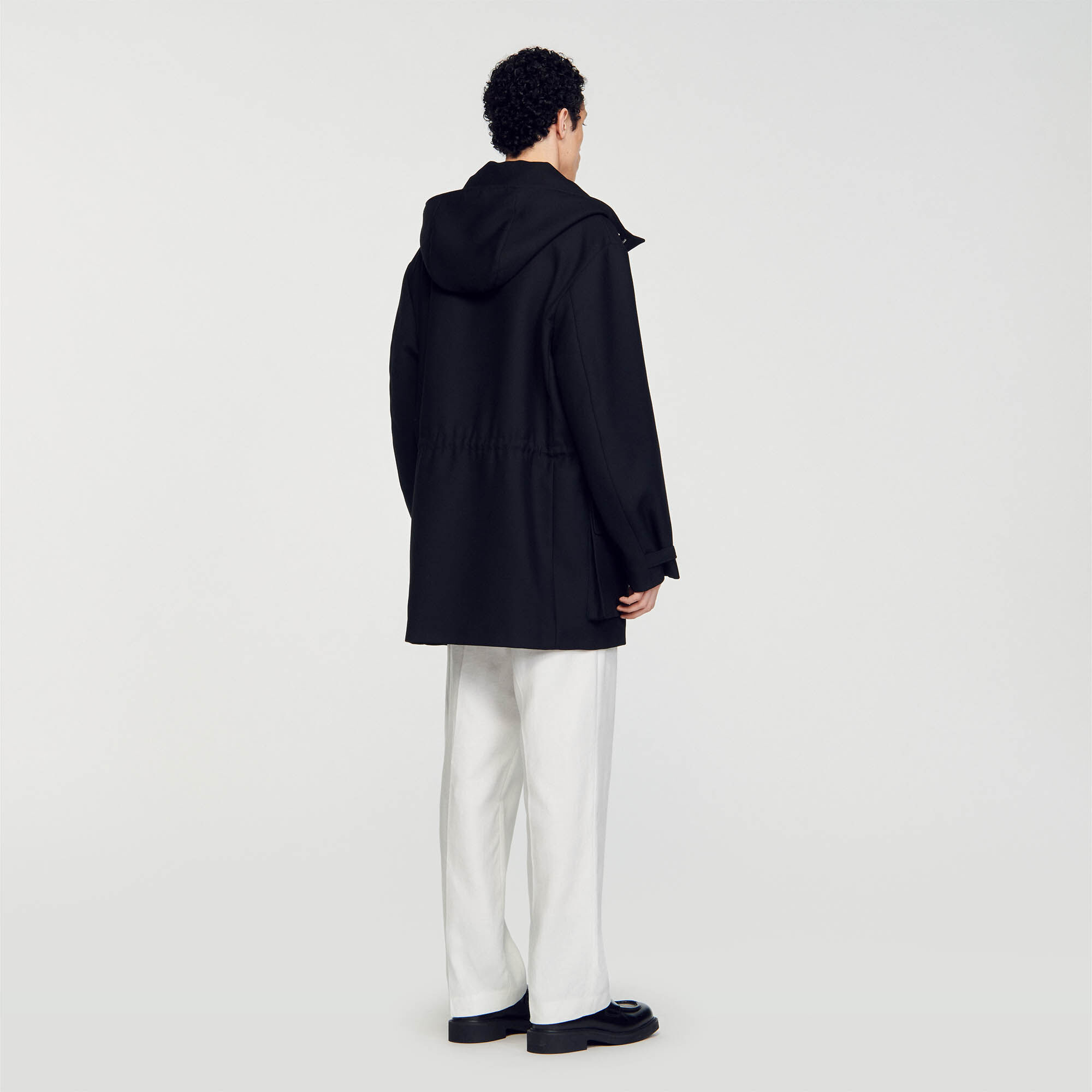 Fabric tech sales parka mens