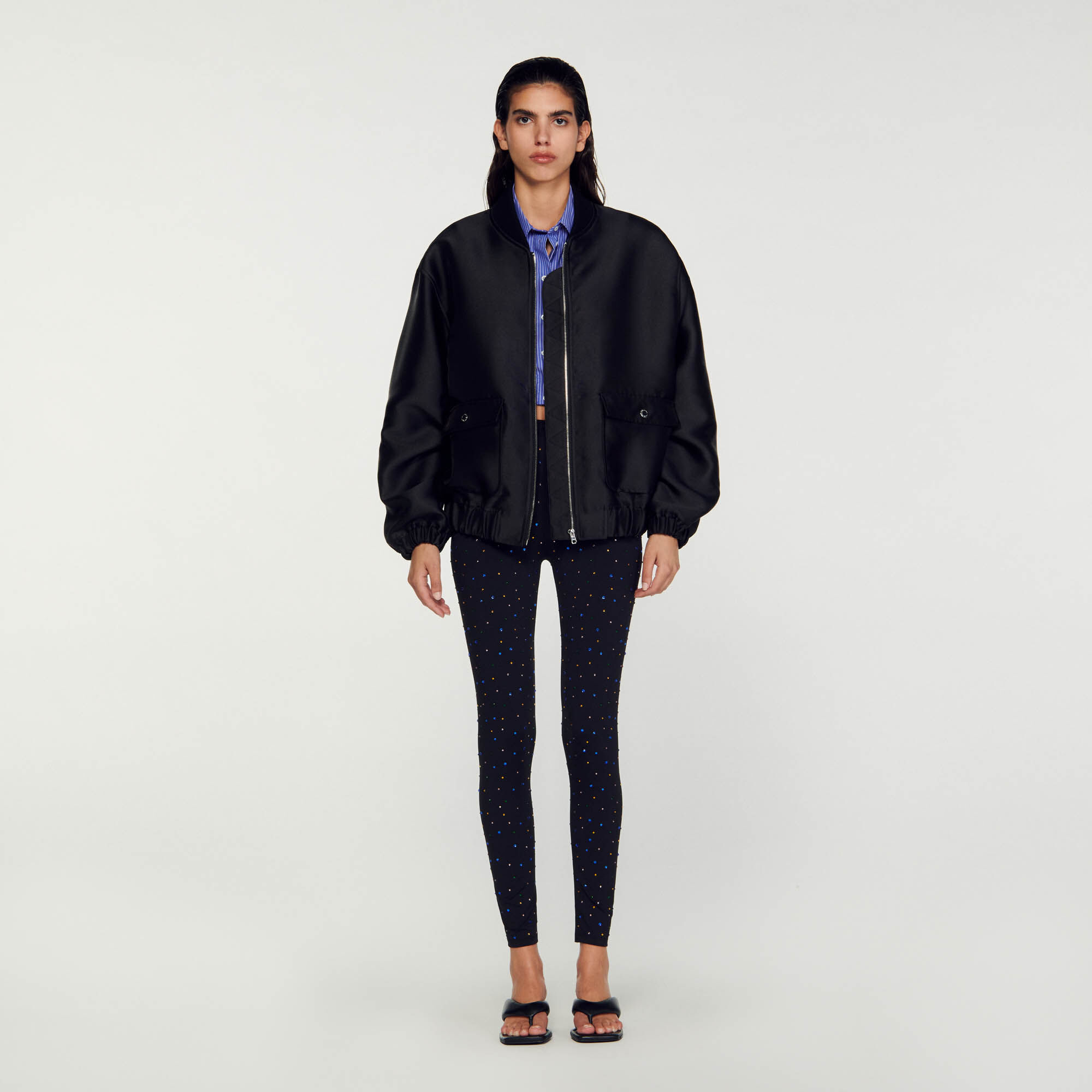 Sandro paris discount bomber jacket
