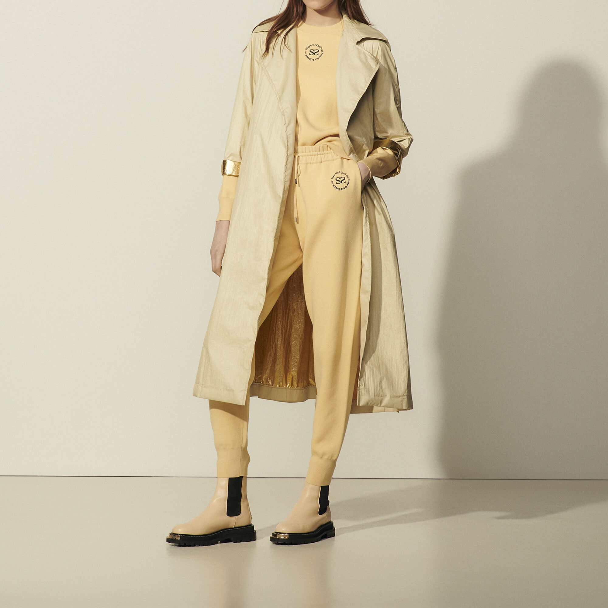 Sandro trench coat clearance