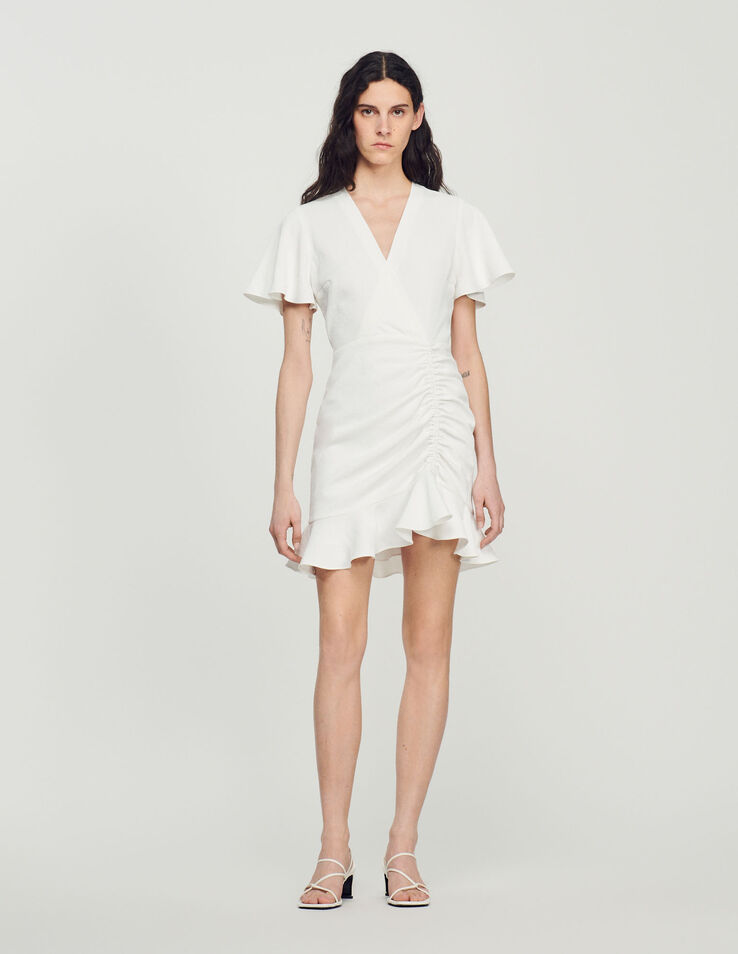 Sandro Short crossover dress Select a size and. 1
