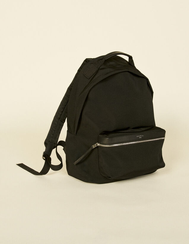 Sandro Technical material backpack. 2