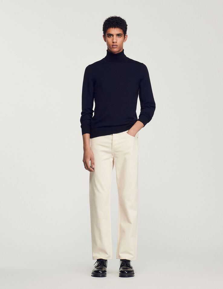Sandro Roll neck wool sweater. 2 Sandro Roll neck wool sweater. 2