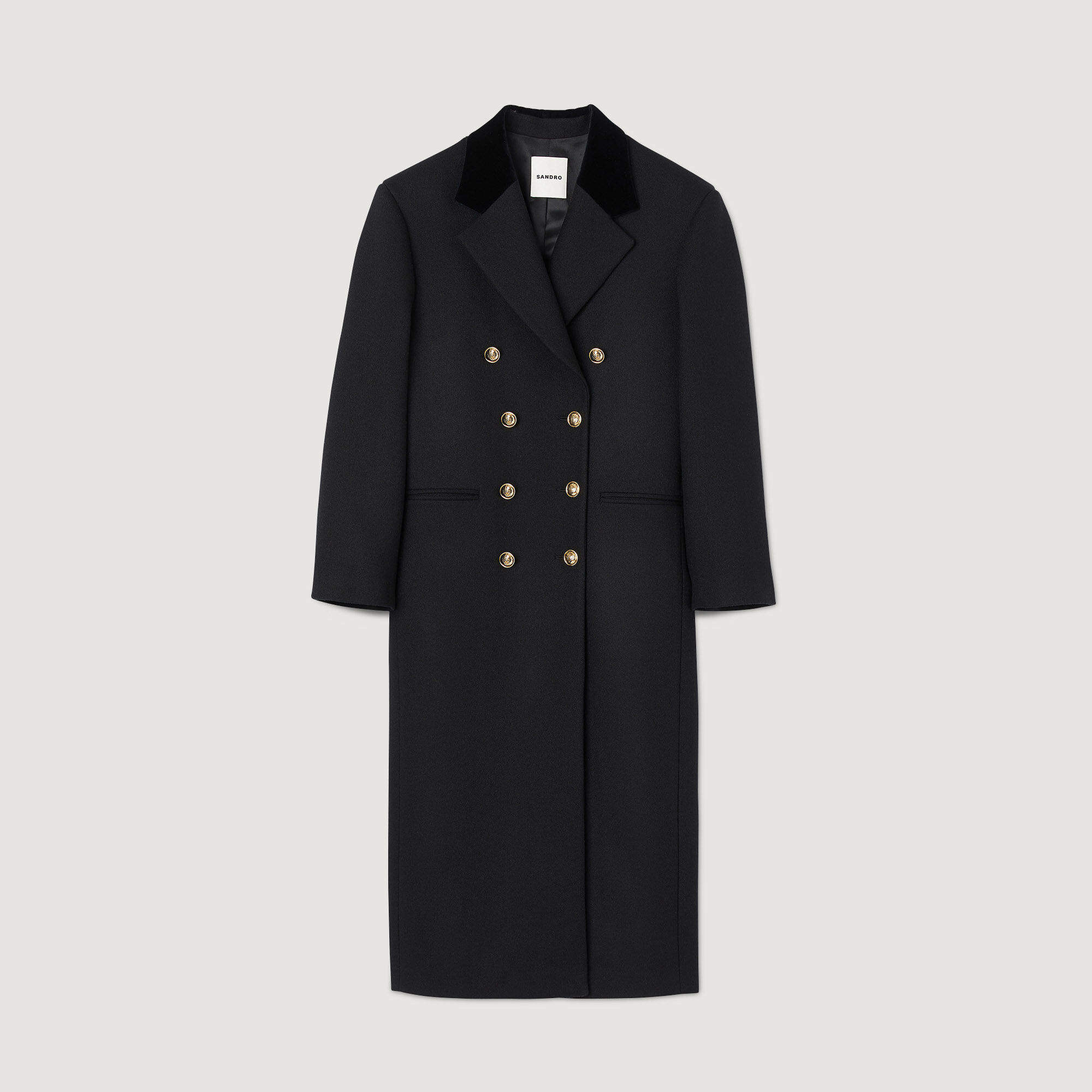 Offy Long coat Coats Sandro Paris