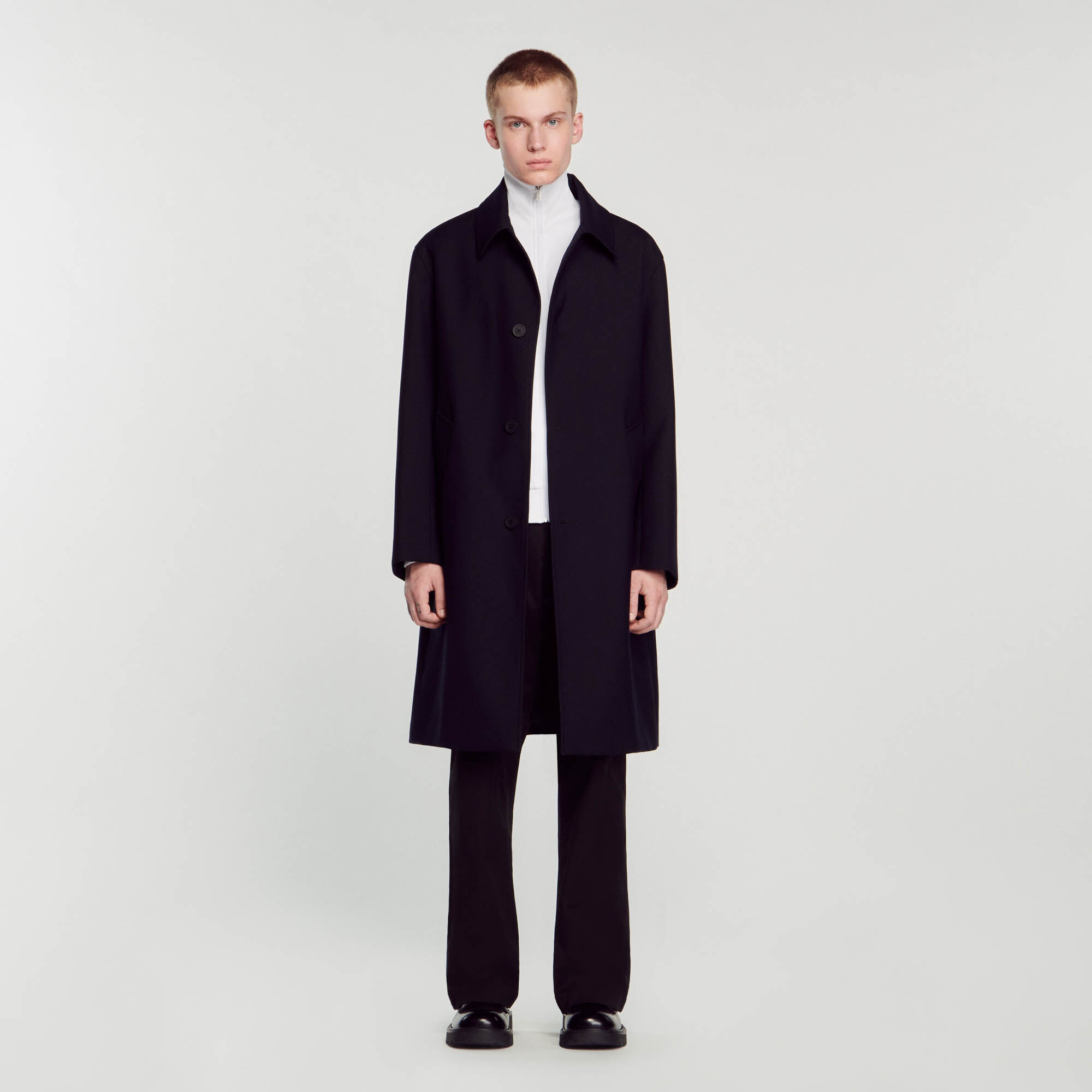 Sandro overcoat online