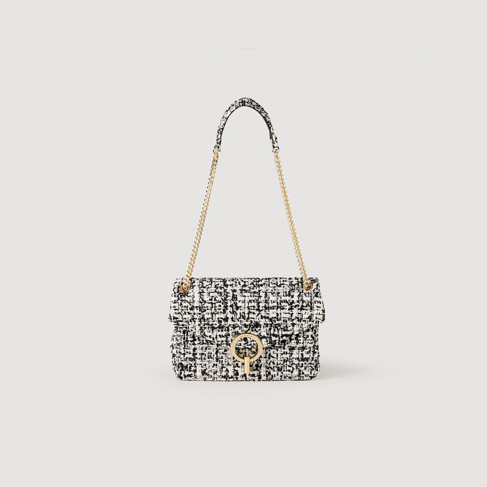 Sandro Yza tweed bag SFASA01038