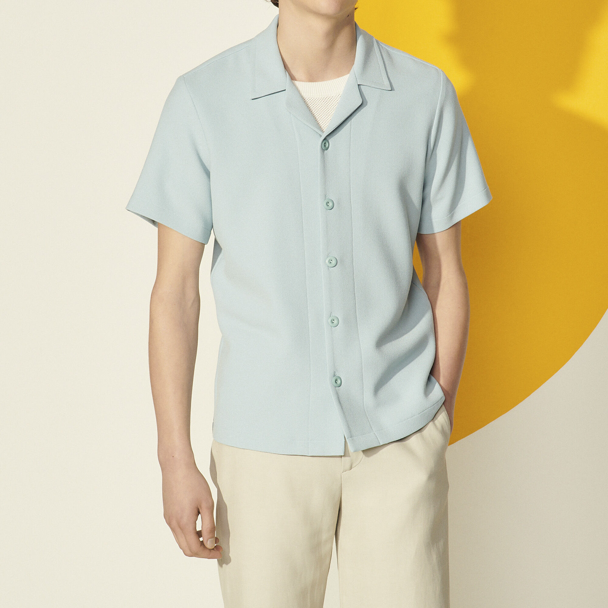 Sandro Short sleeved shirt 3607171688562