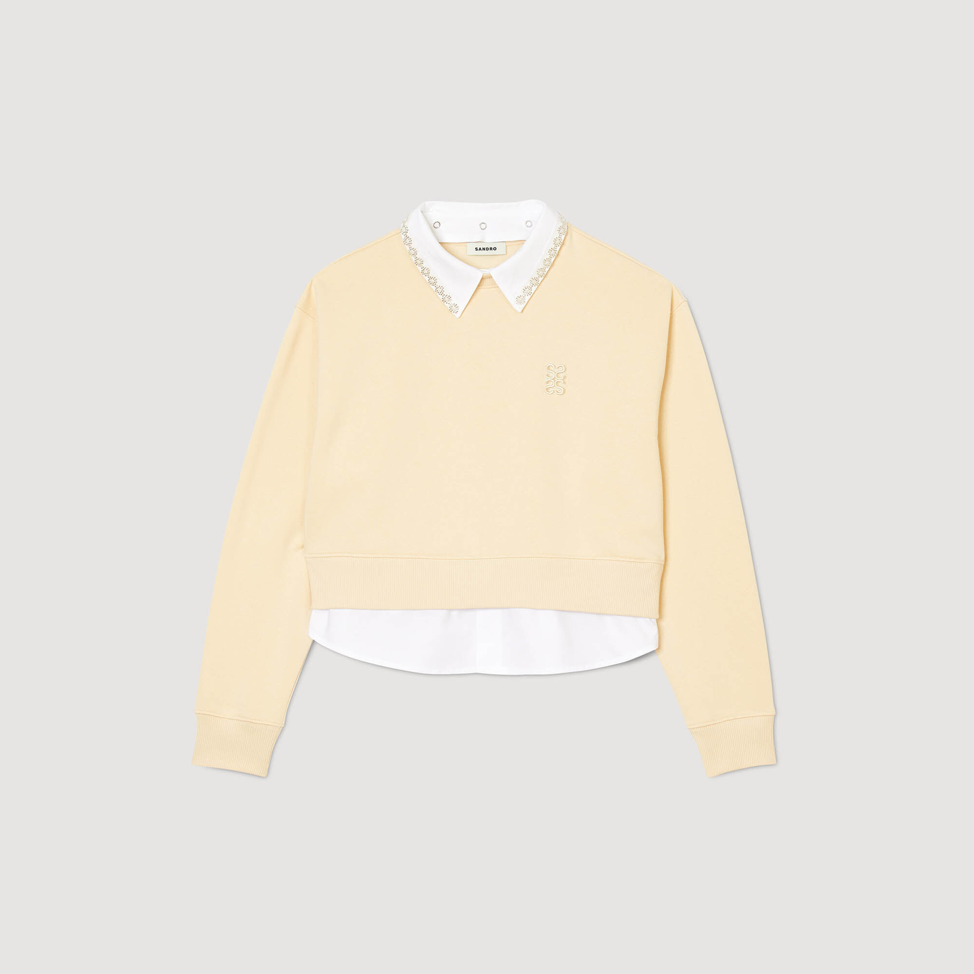 Sandro pearl hoodie sale