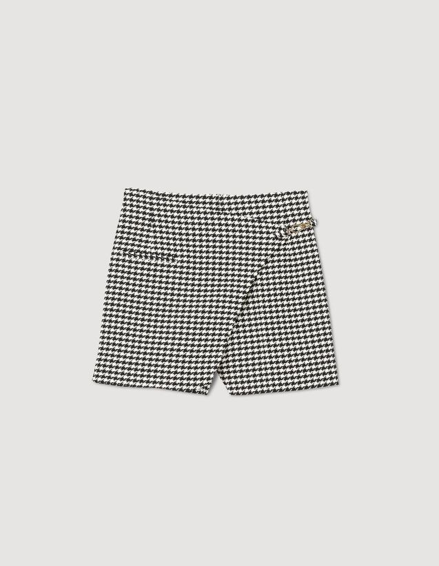 Sandro Houndstooth shorts Login to add to Wish list. 2