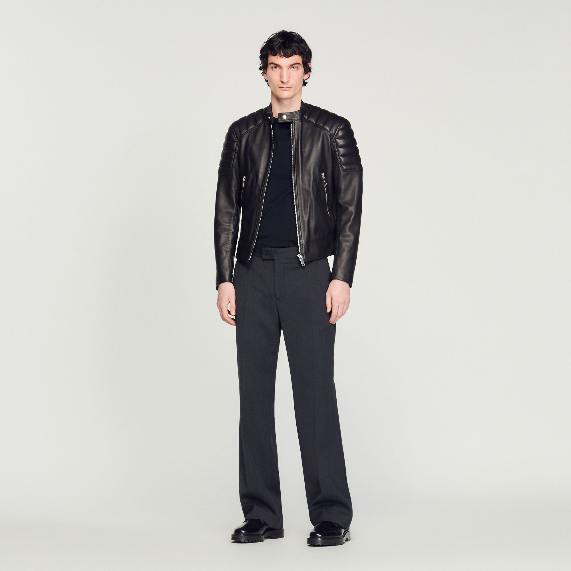 Sandro Biker Leather Jacket | Smart Closet