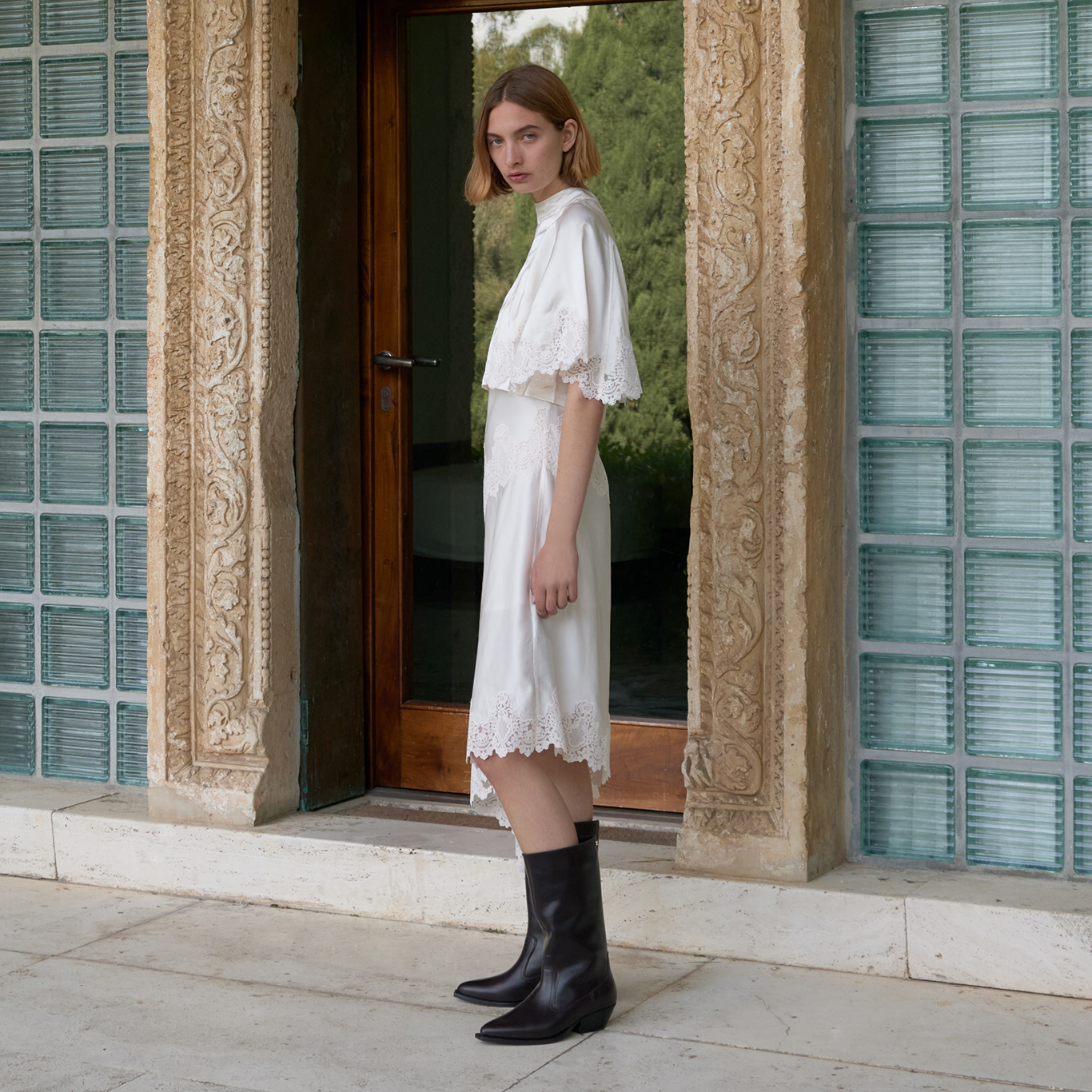 Sandro Paris Satin Dresses and Outfits
