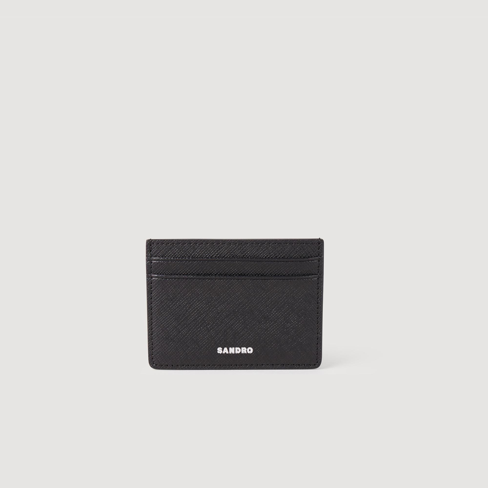 Leather card holder