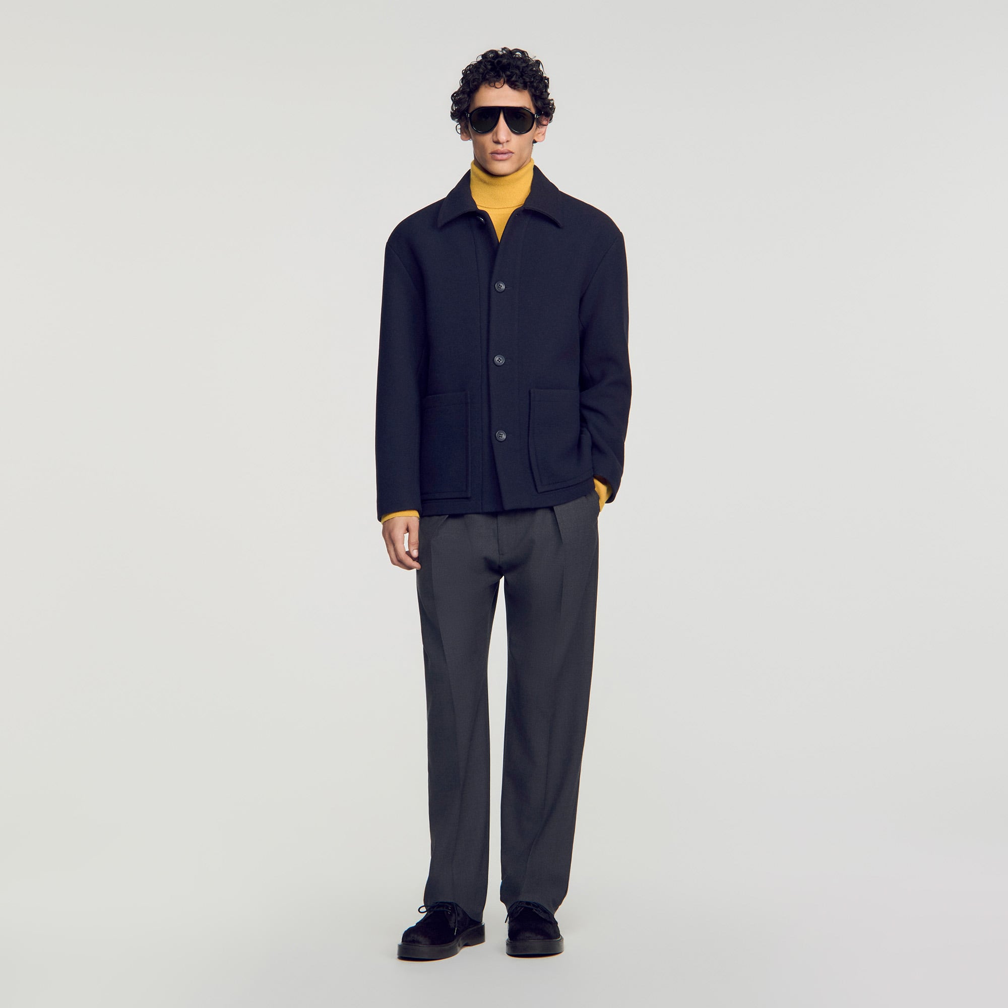 Wool worker jacket