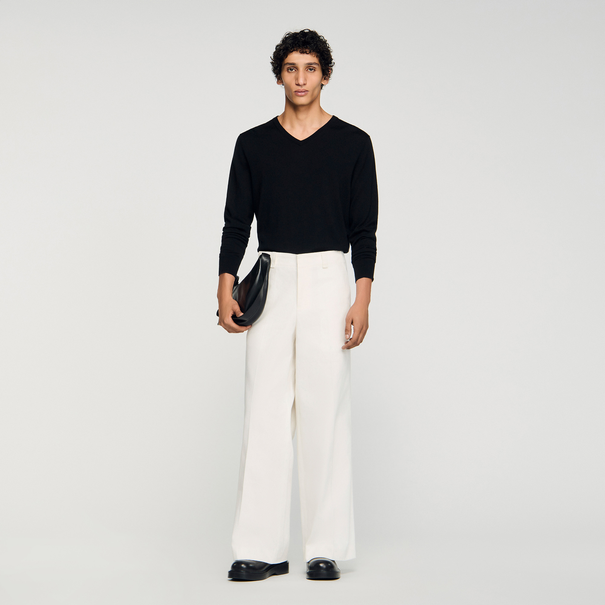Sandro Wide-leg trousers
