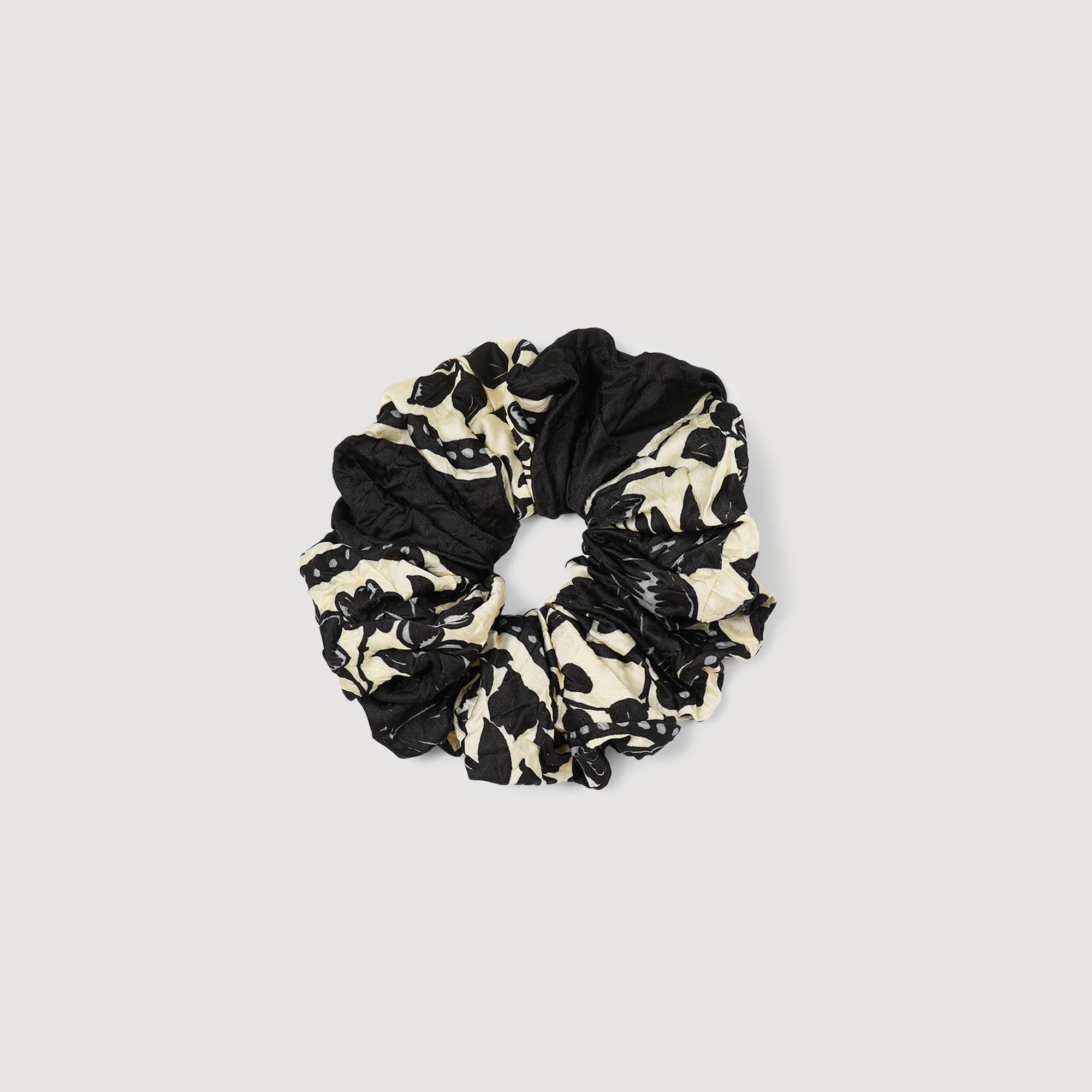 Floral scrunchie