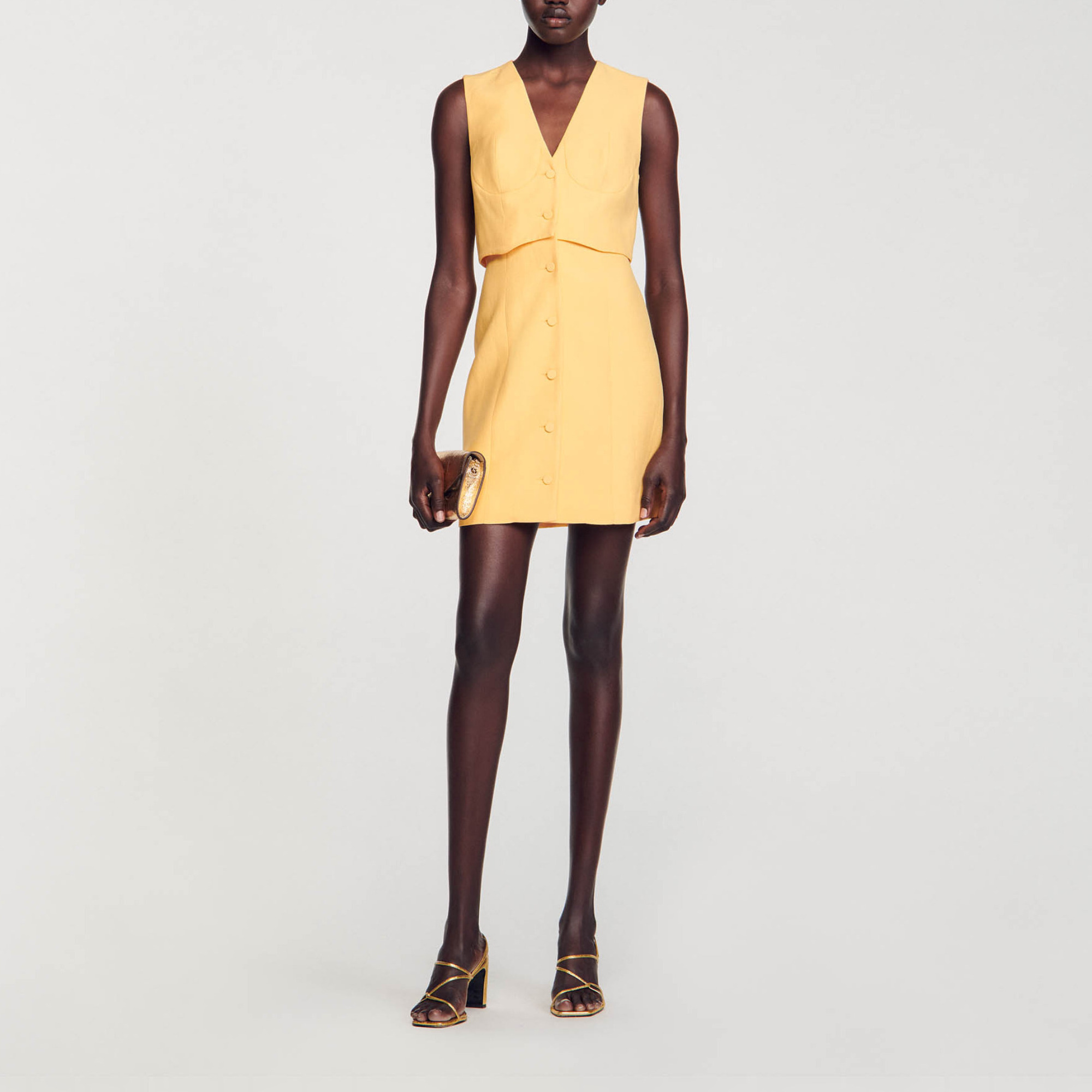 Sandro 2-in-1 Short Dress