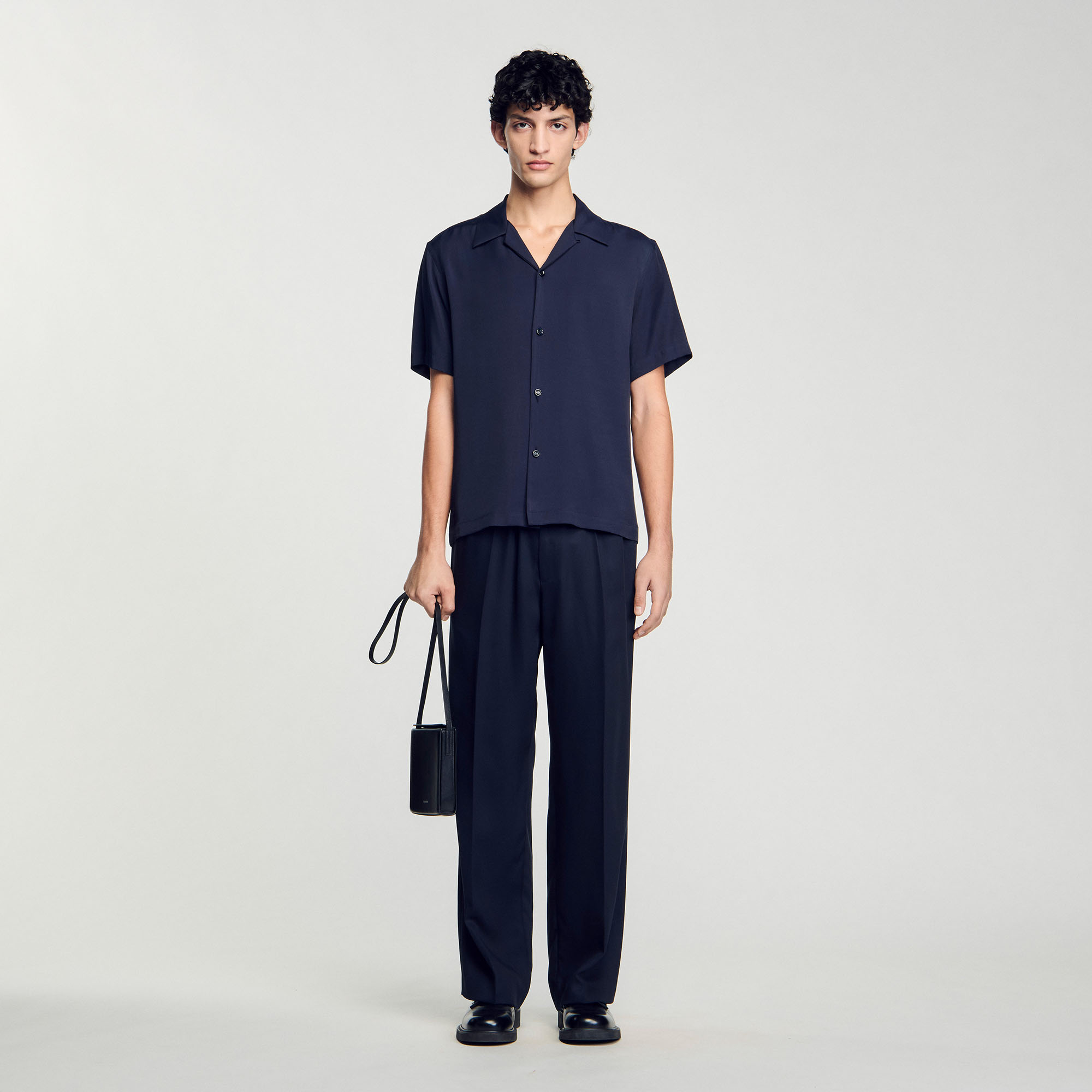 Sandro Shark collar shirt