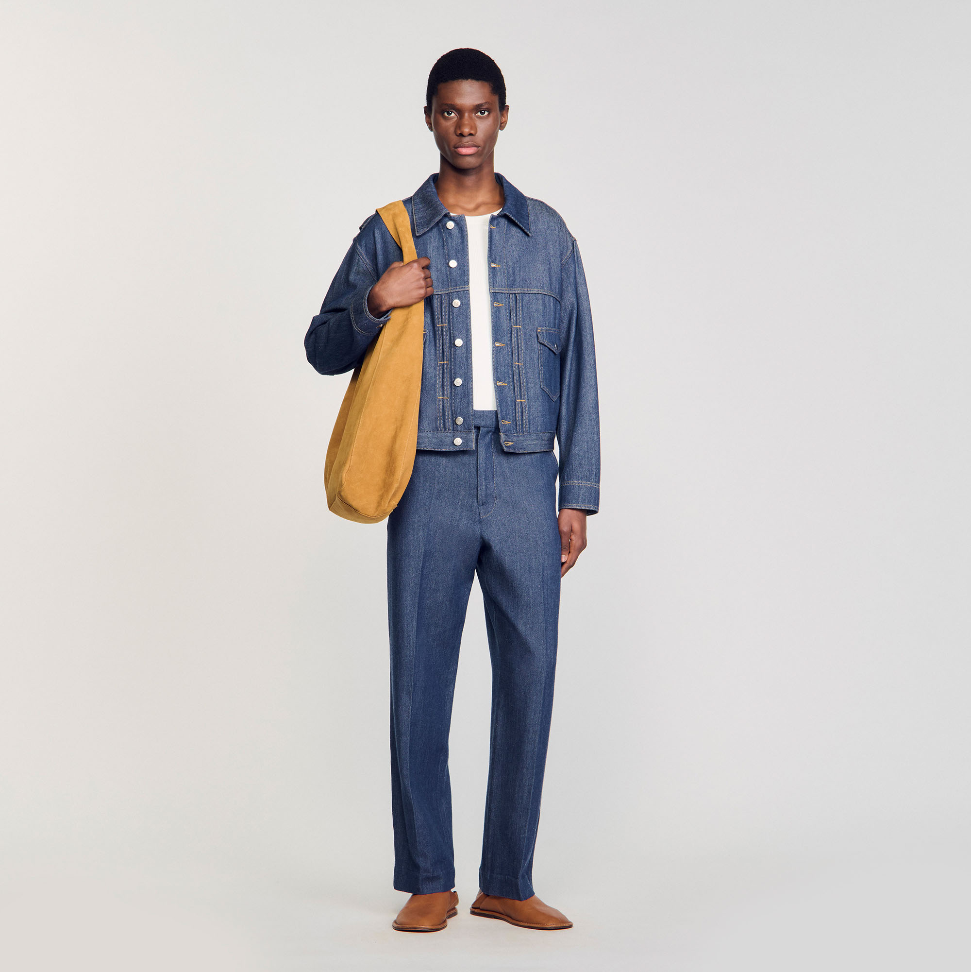 Sandro Chambray jacket