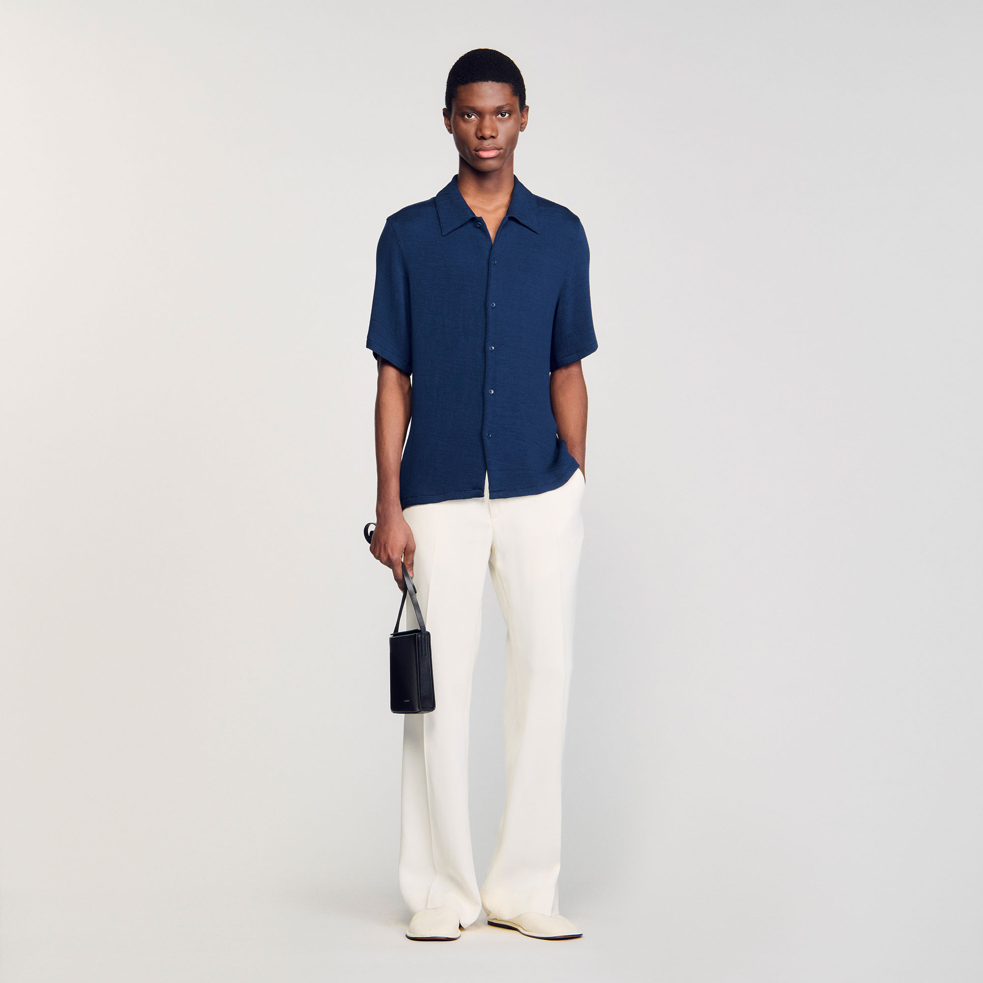 Sandro Crinkled shirt