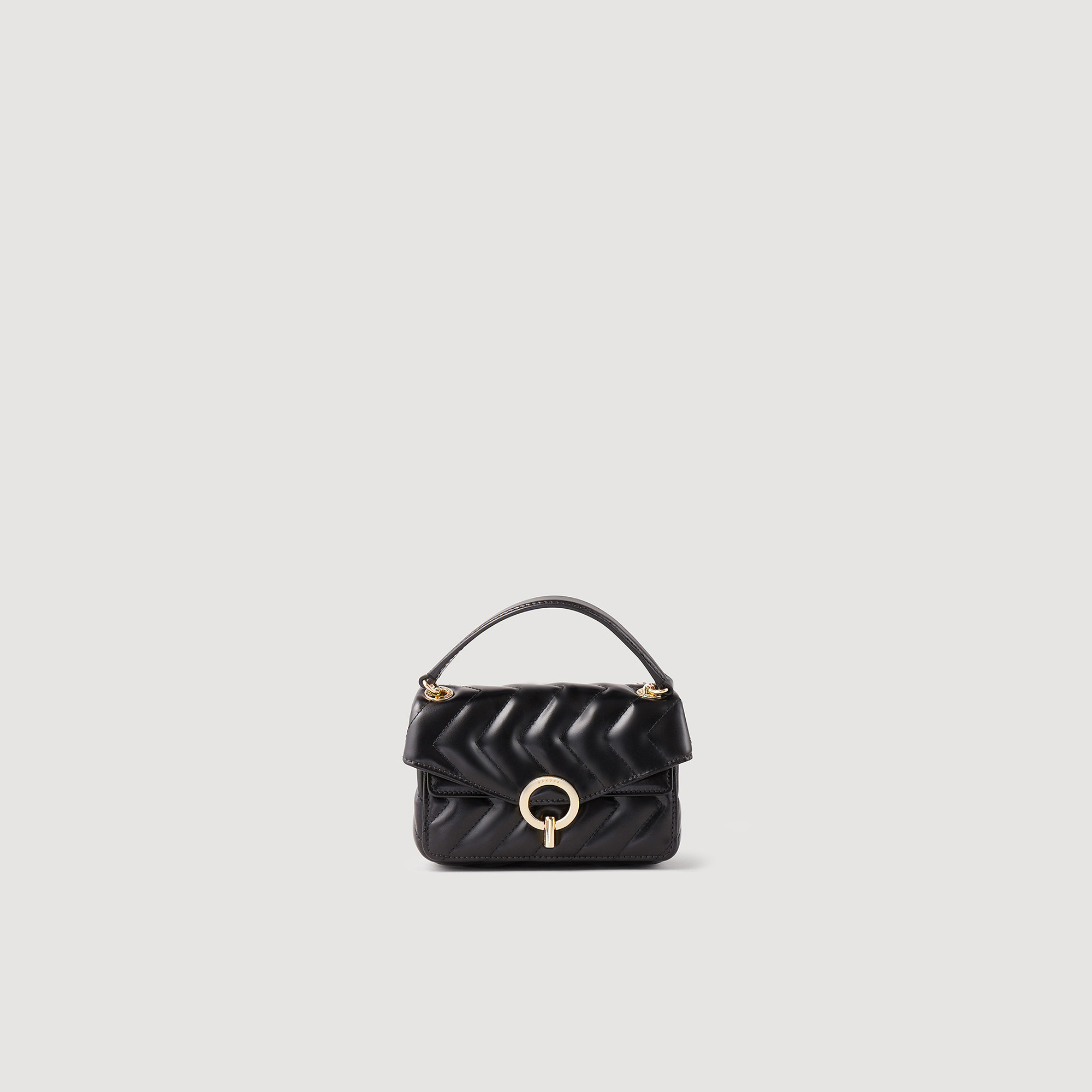 Sandro Plain leather Yza Mini Bag