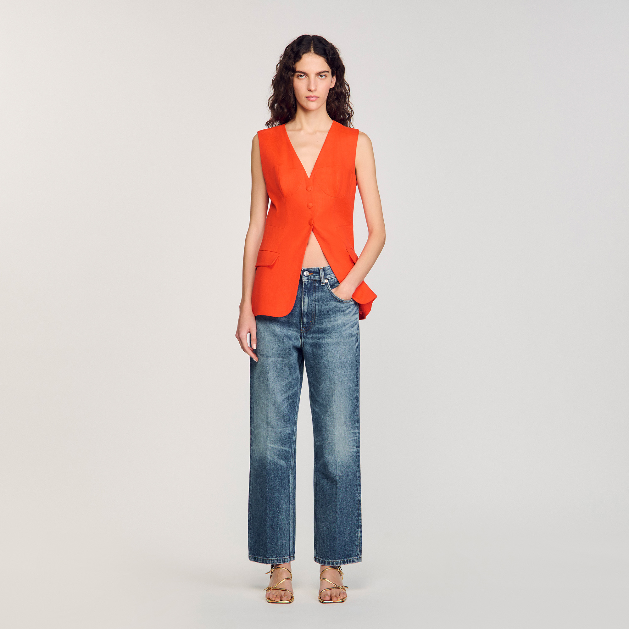 Sandro Sleeveless vest