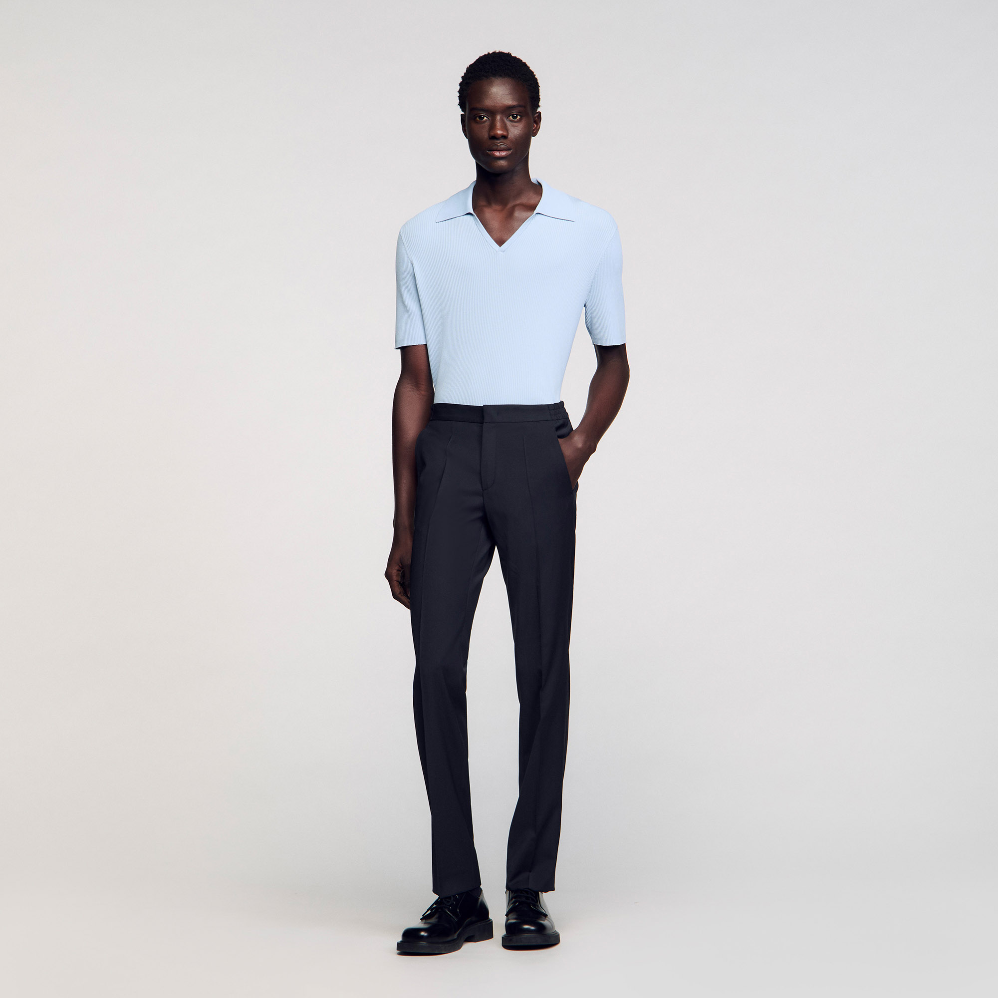 Sandro Elasticated trousers