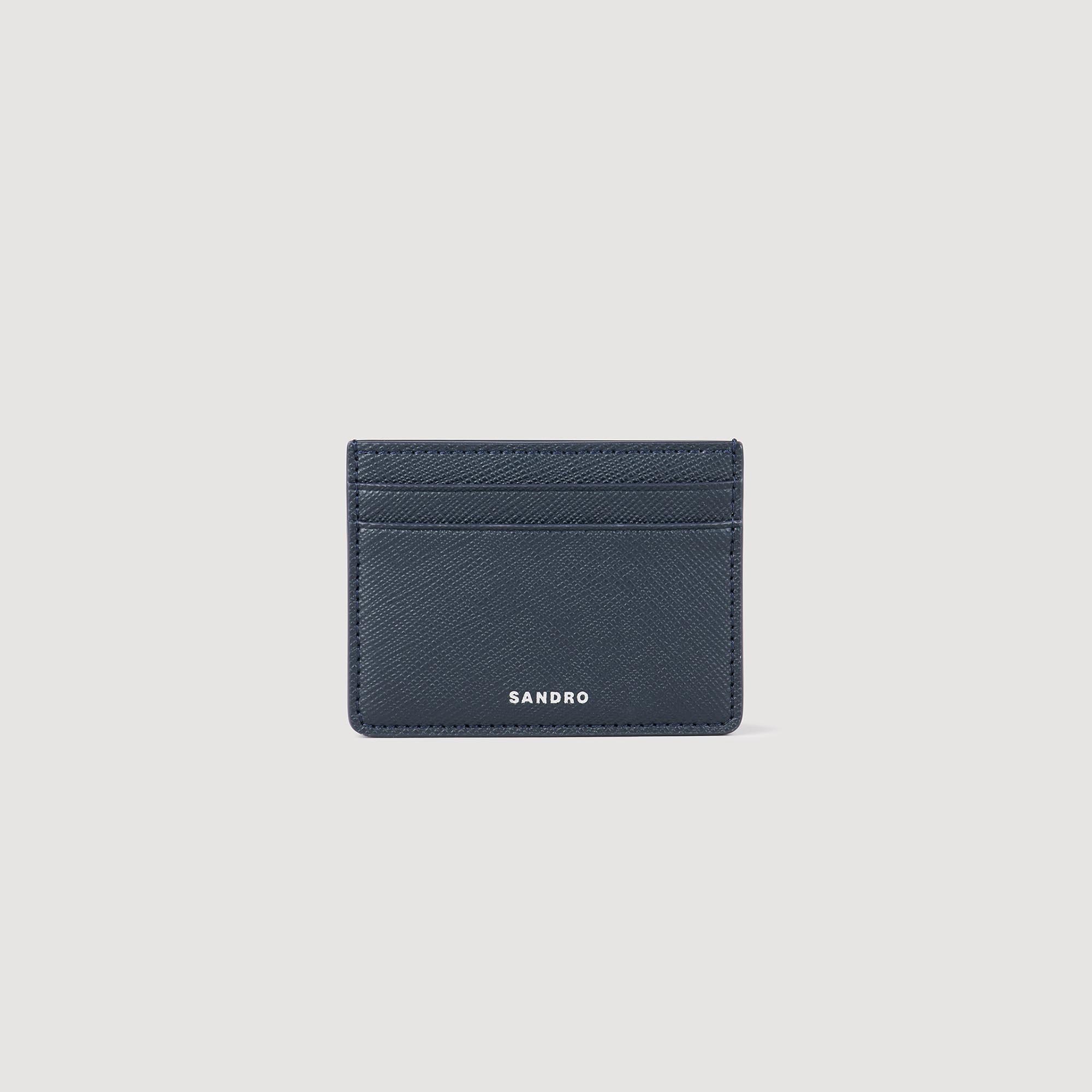 Leather card holder