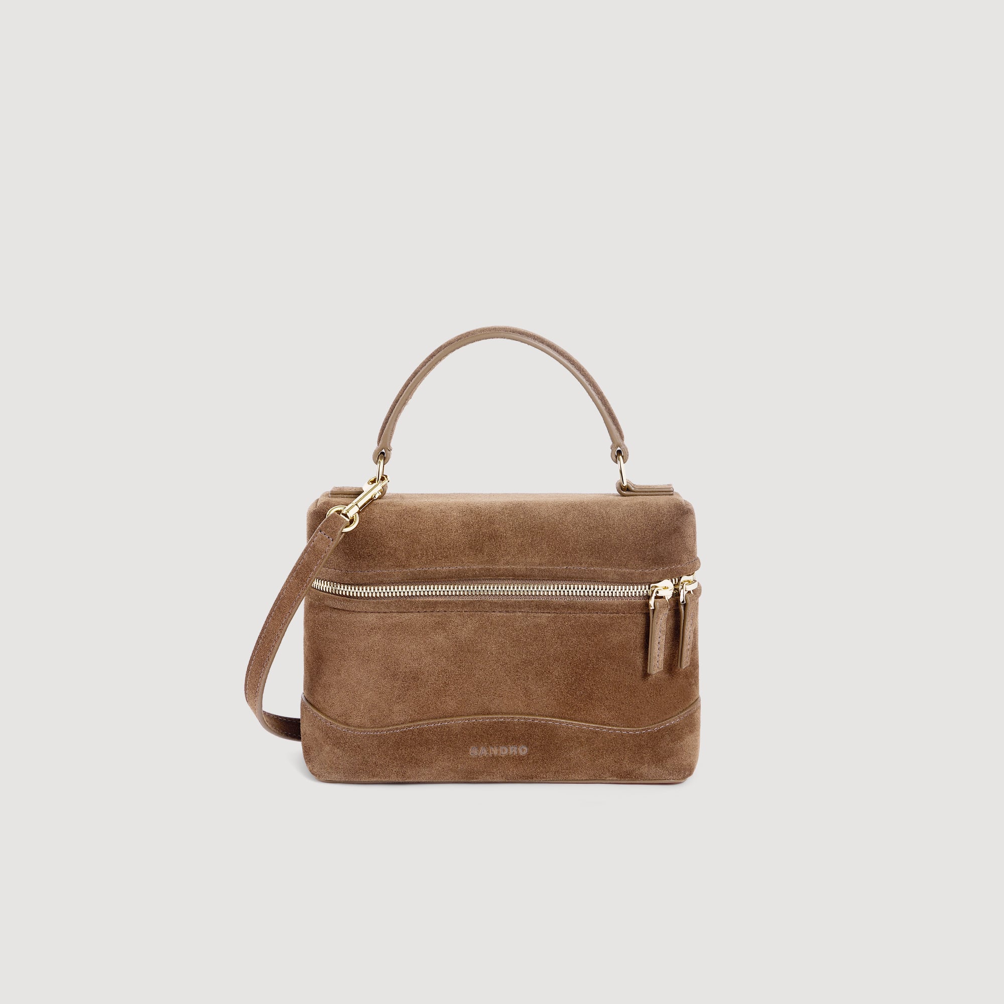 Sandro Tangolino Suede Bag