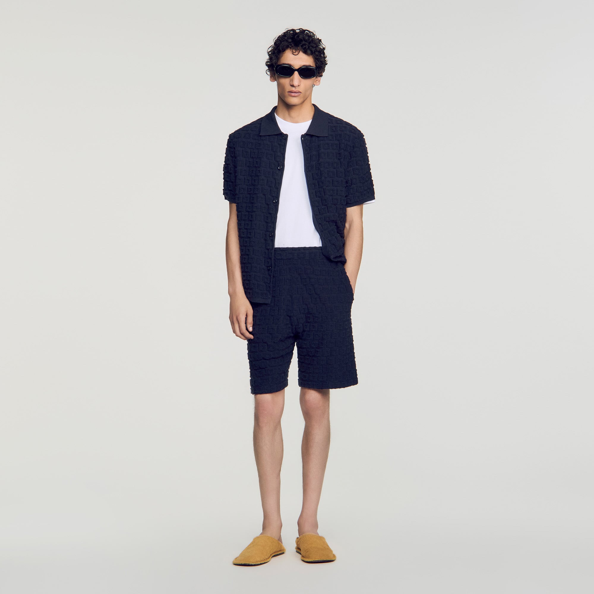 Terry cloth shorts