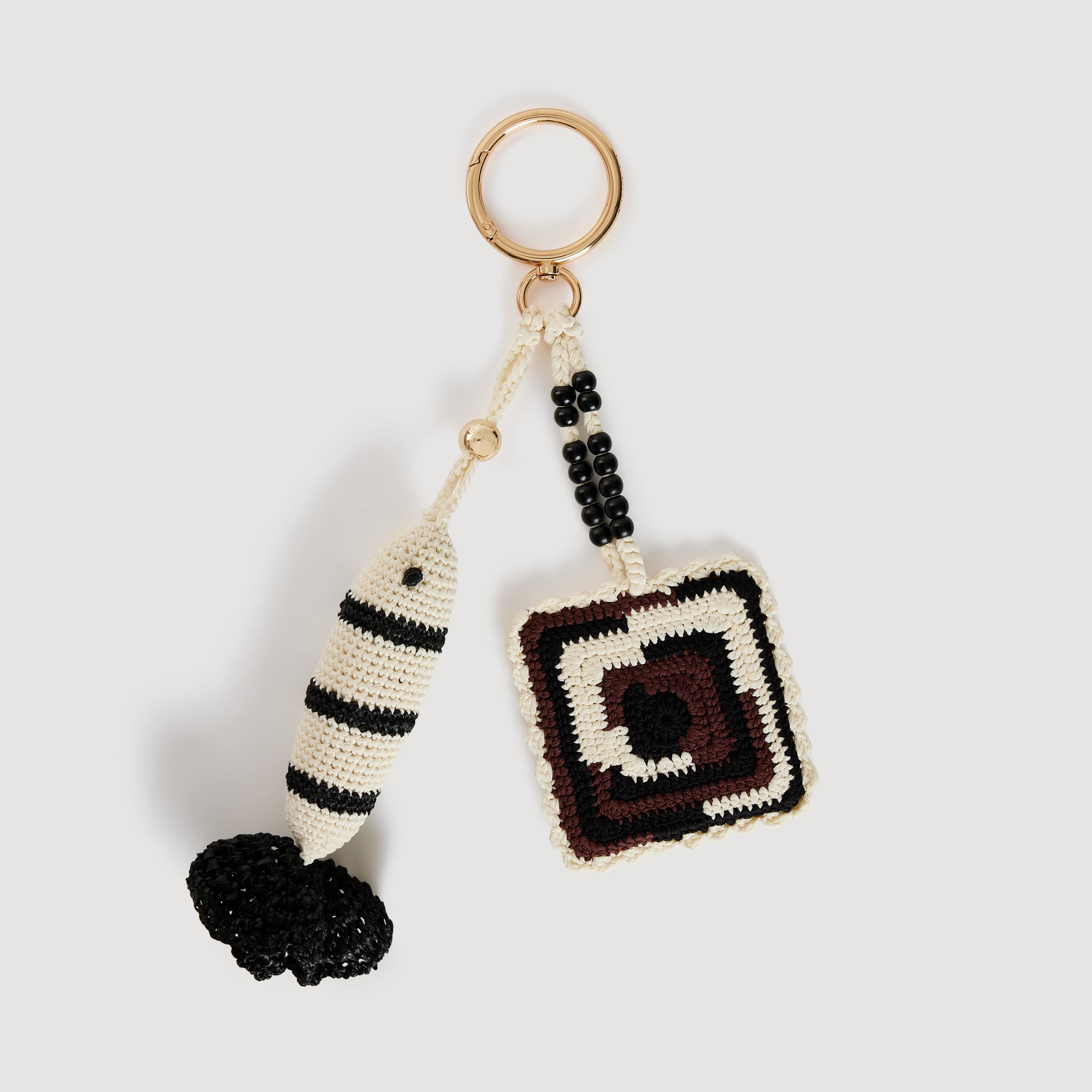 Sandro viscose Handmade crochet keyring