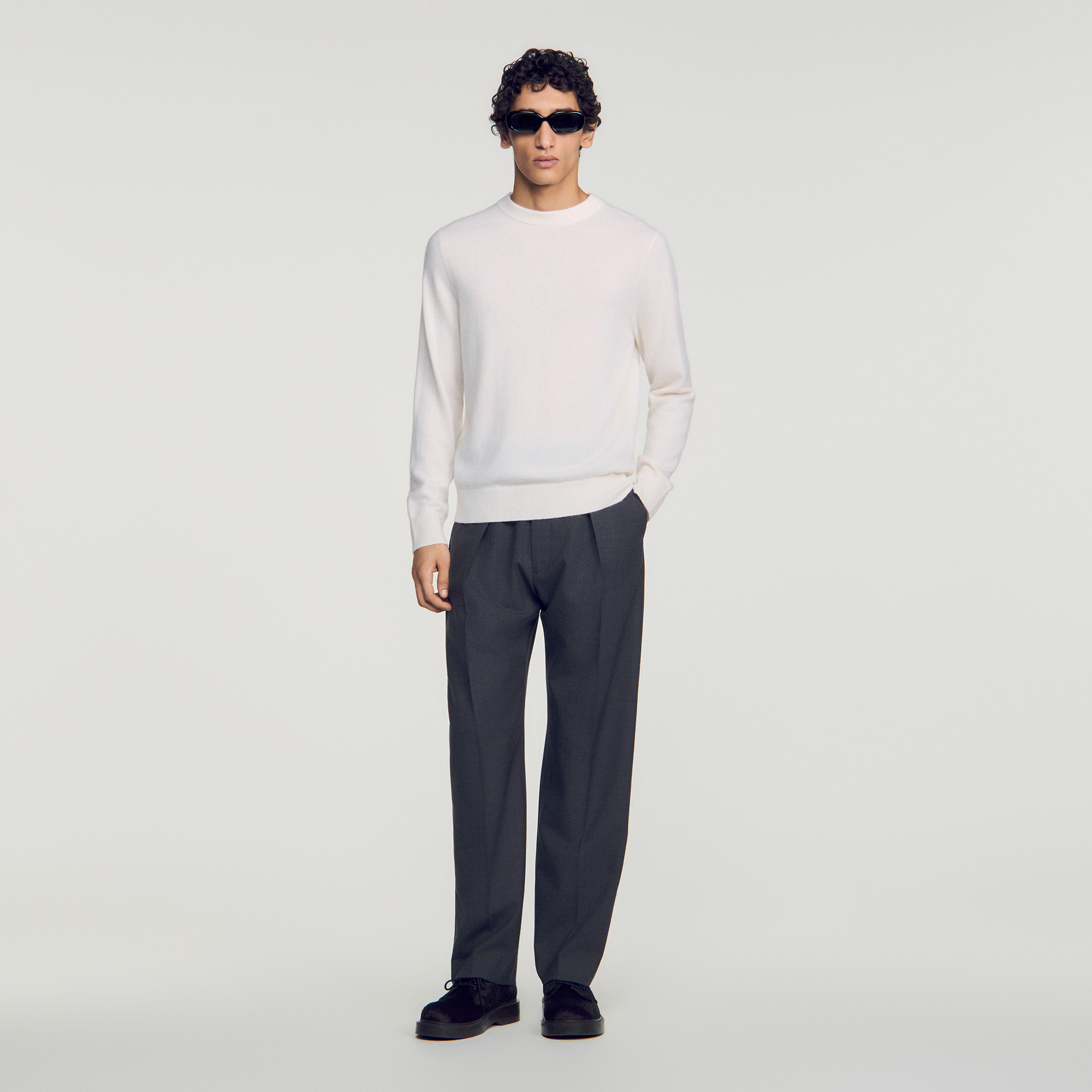 Cashmere pullover sweater