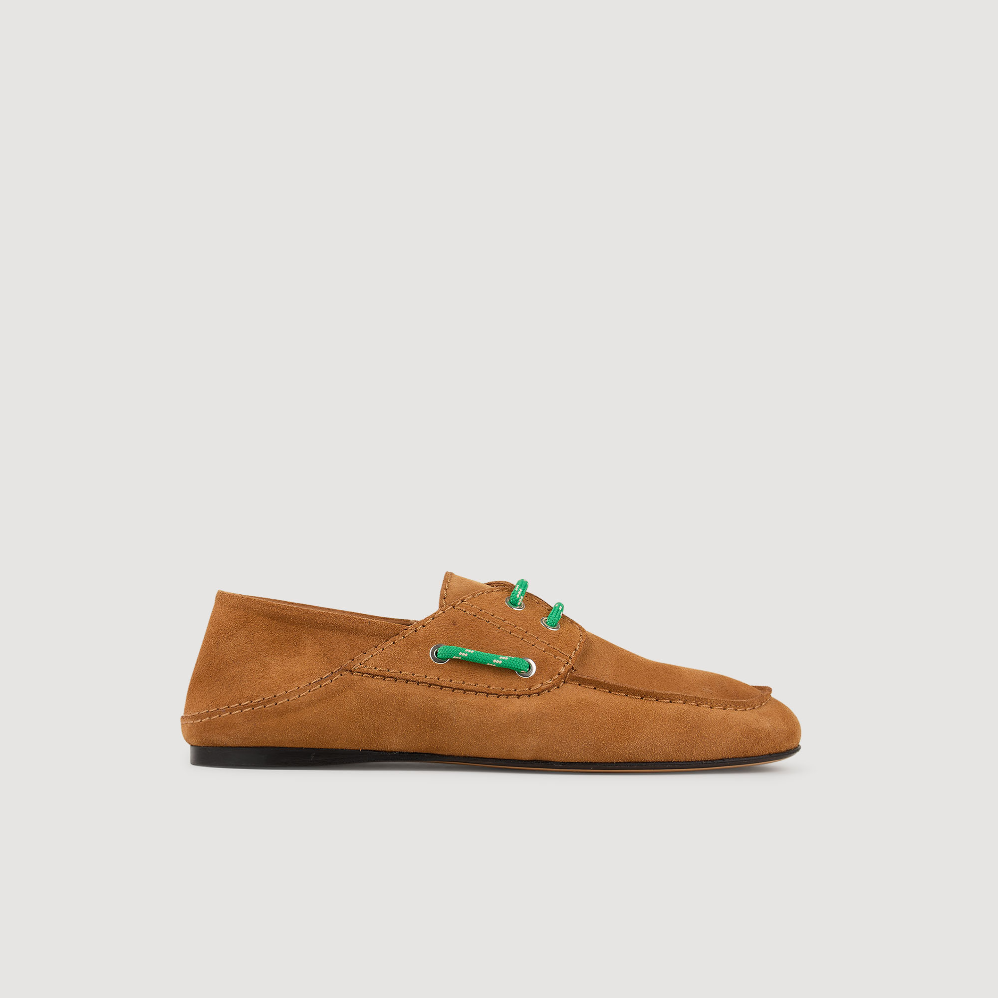 Sandro Suede boat shoe loafers