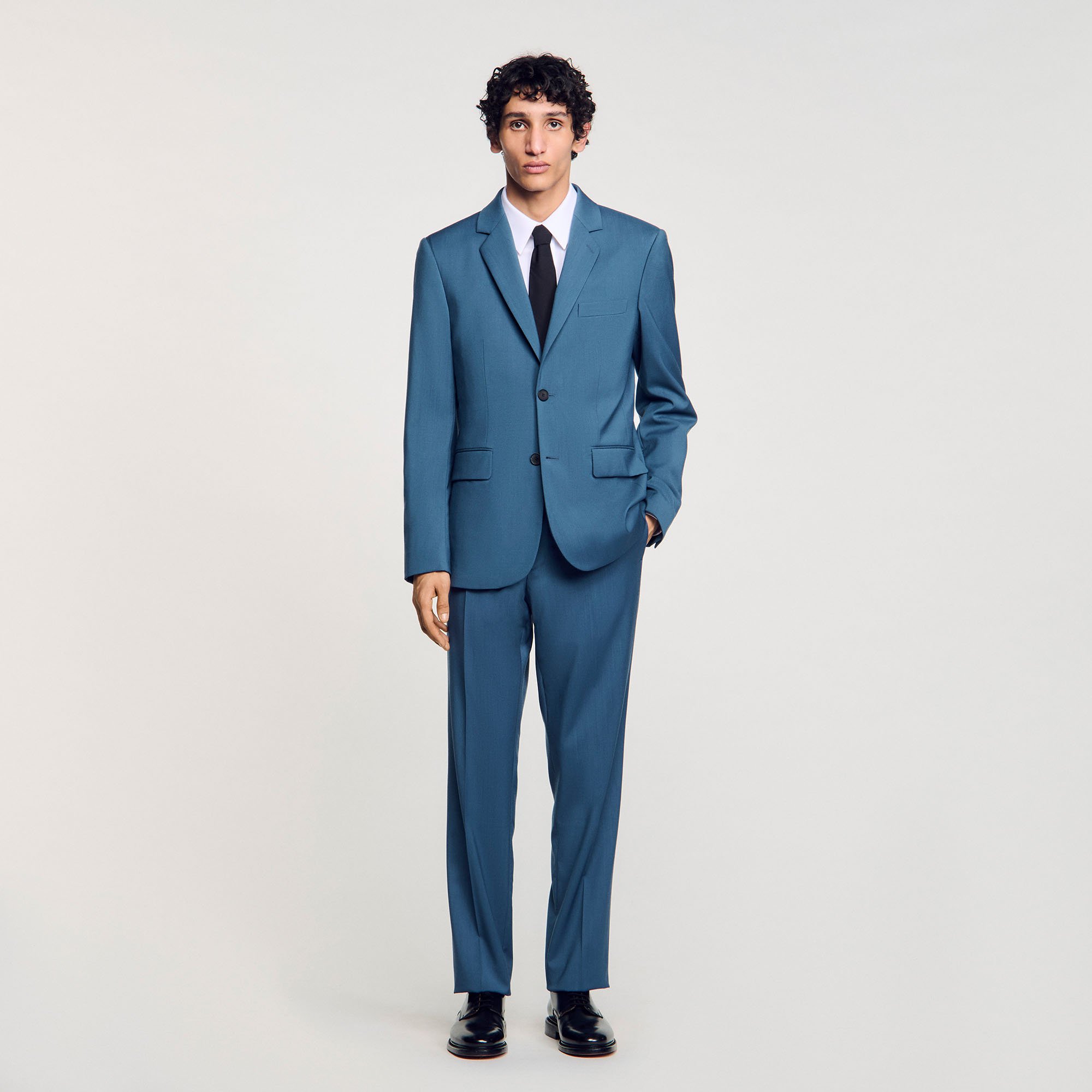 Wool suit jacket