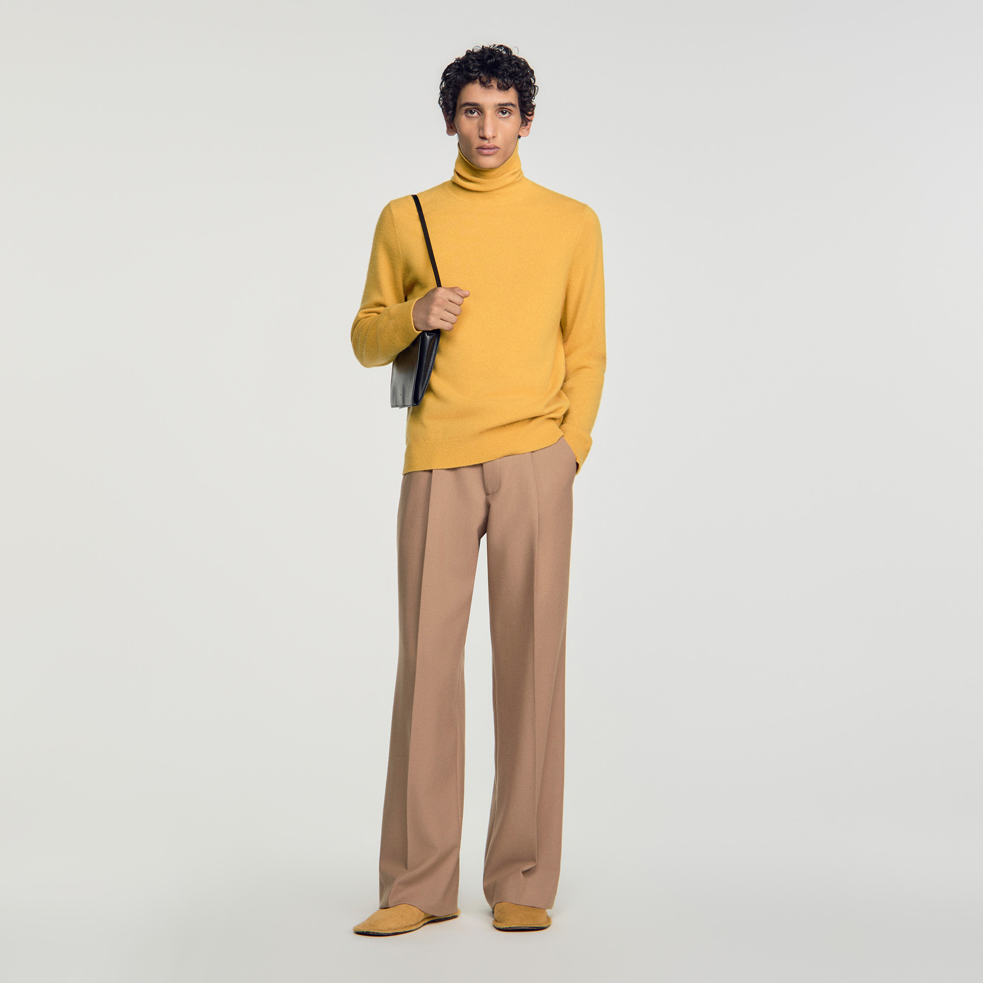 Sandro Cashmere Turtleneck Sweater