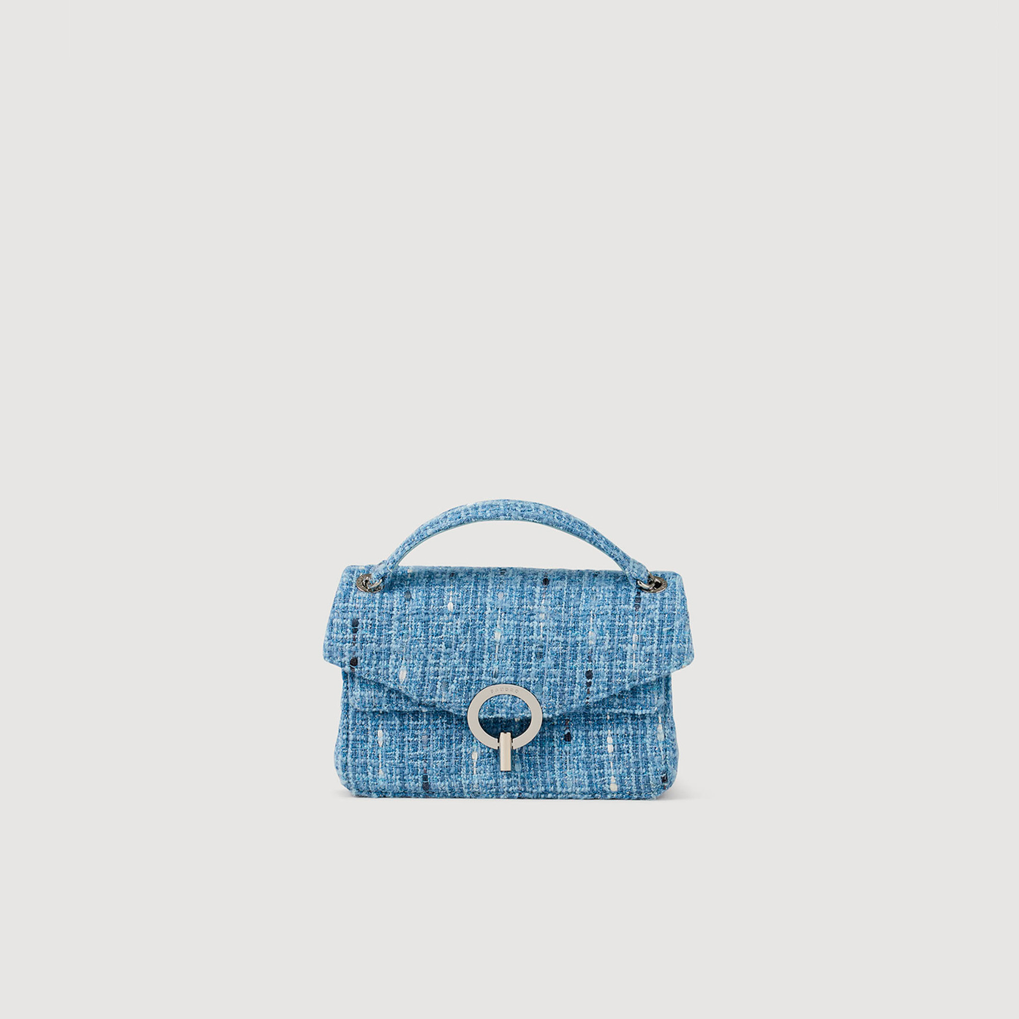 Sandro acrylic The iconic Yza bag is now available in tweed