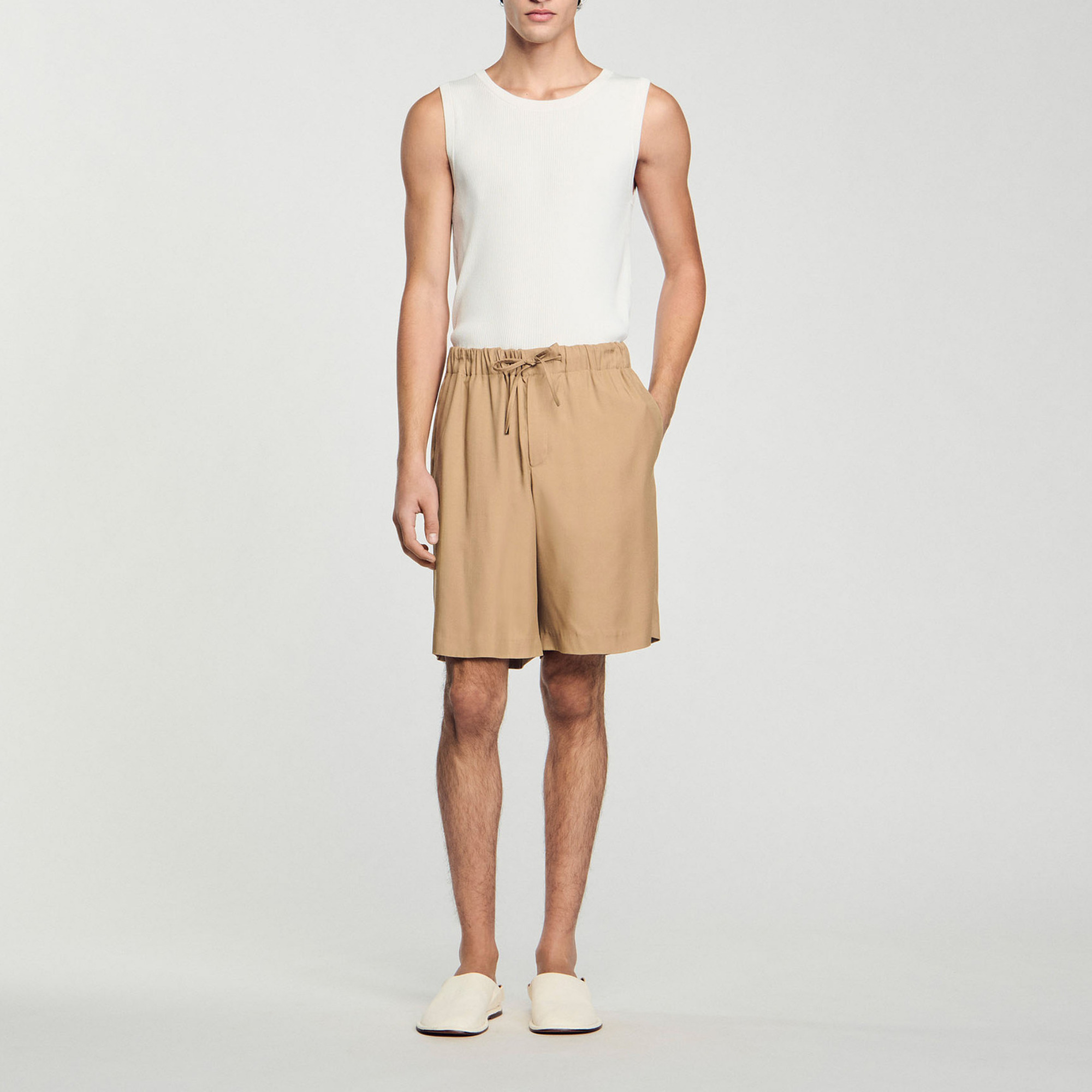 Flowy Bermuda shorts