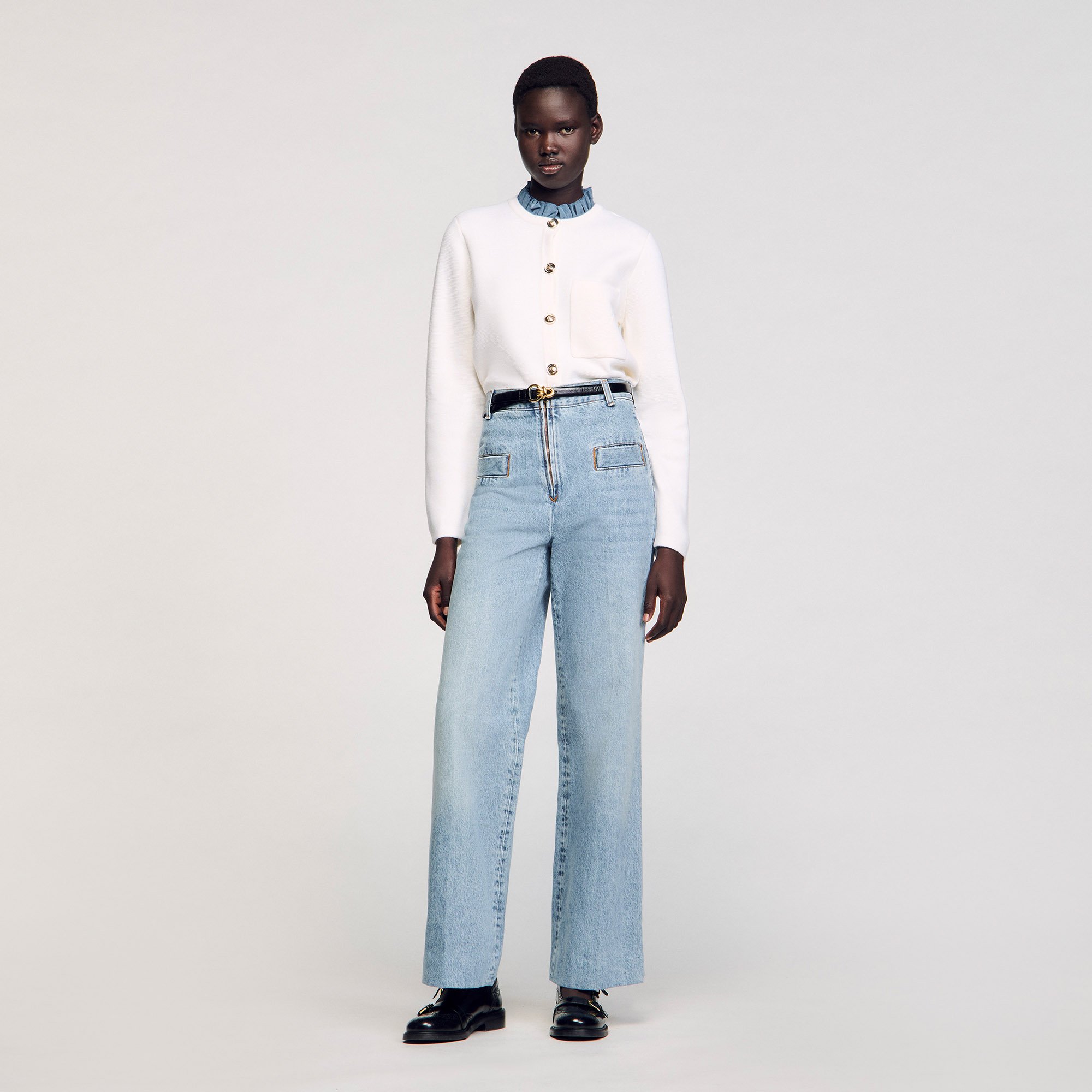 Wide-leg jeans