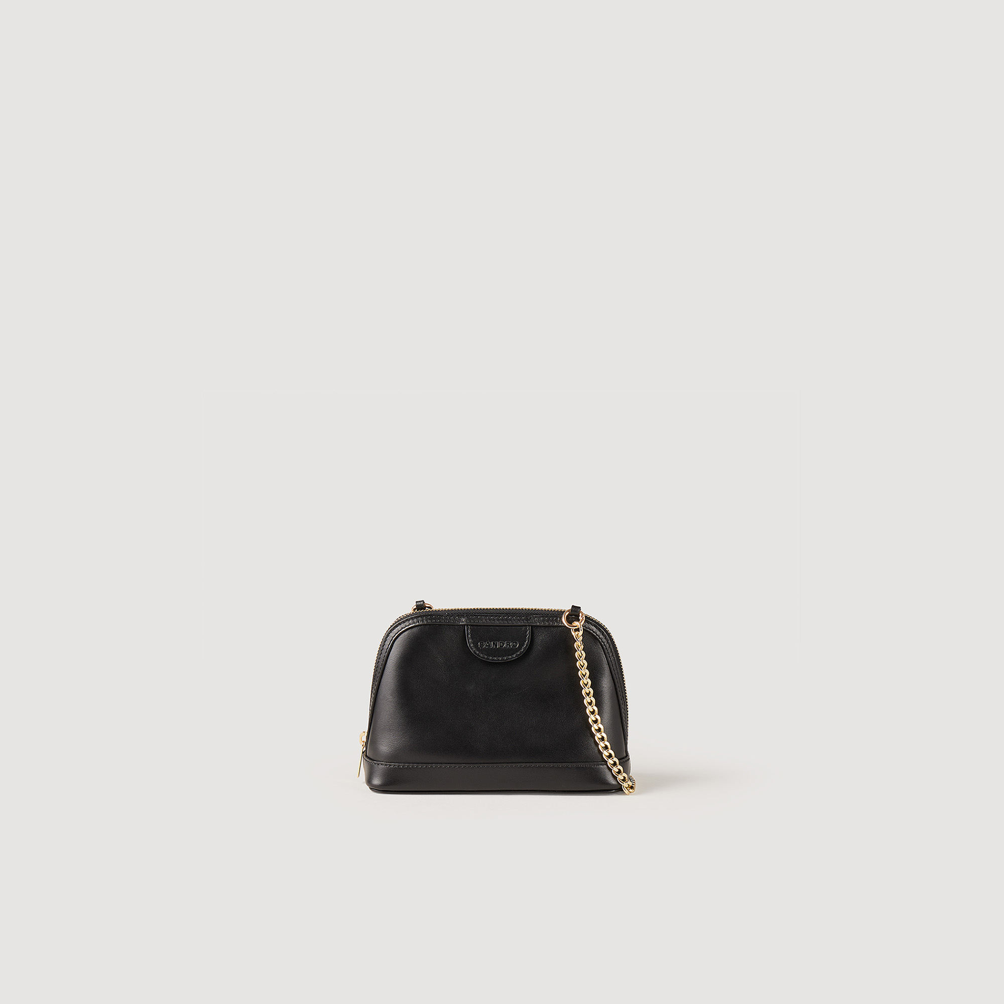 Sandro cotton Leather: This season's new signature bag is called Rittah
