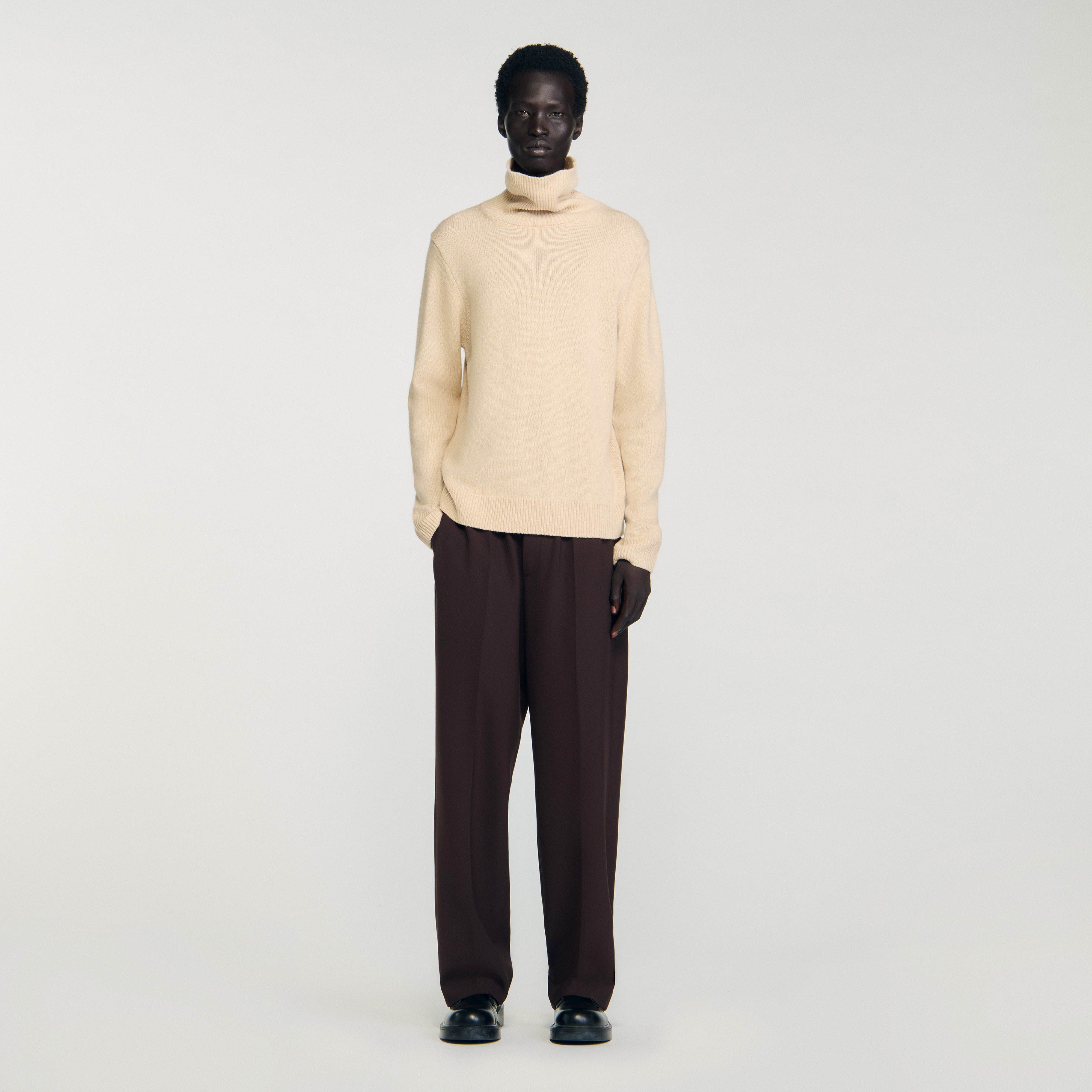 Sandro Wool and cashmere turtleneck