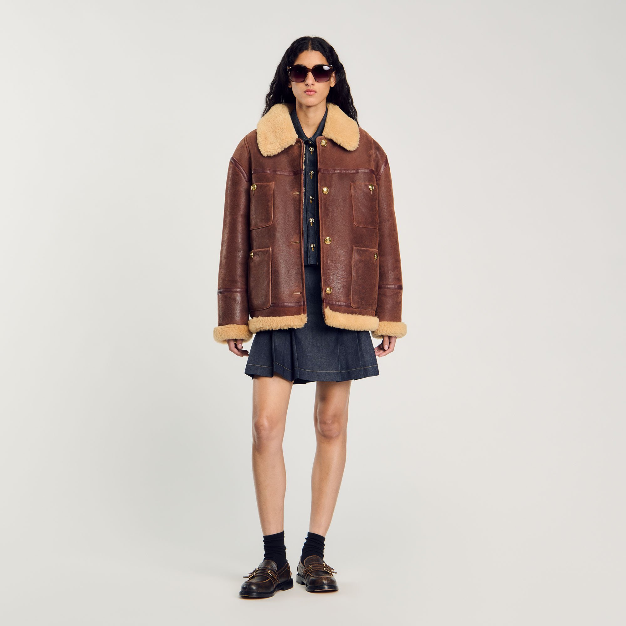 Shearling jacket