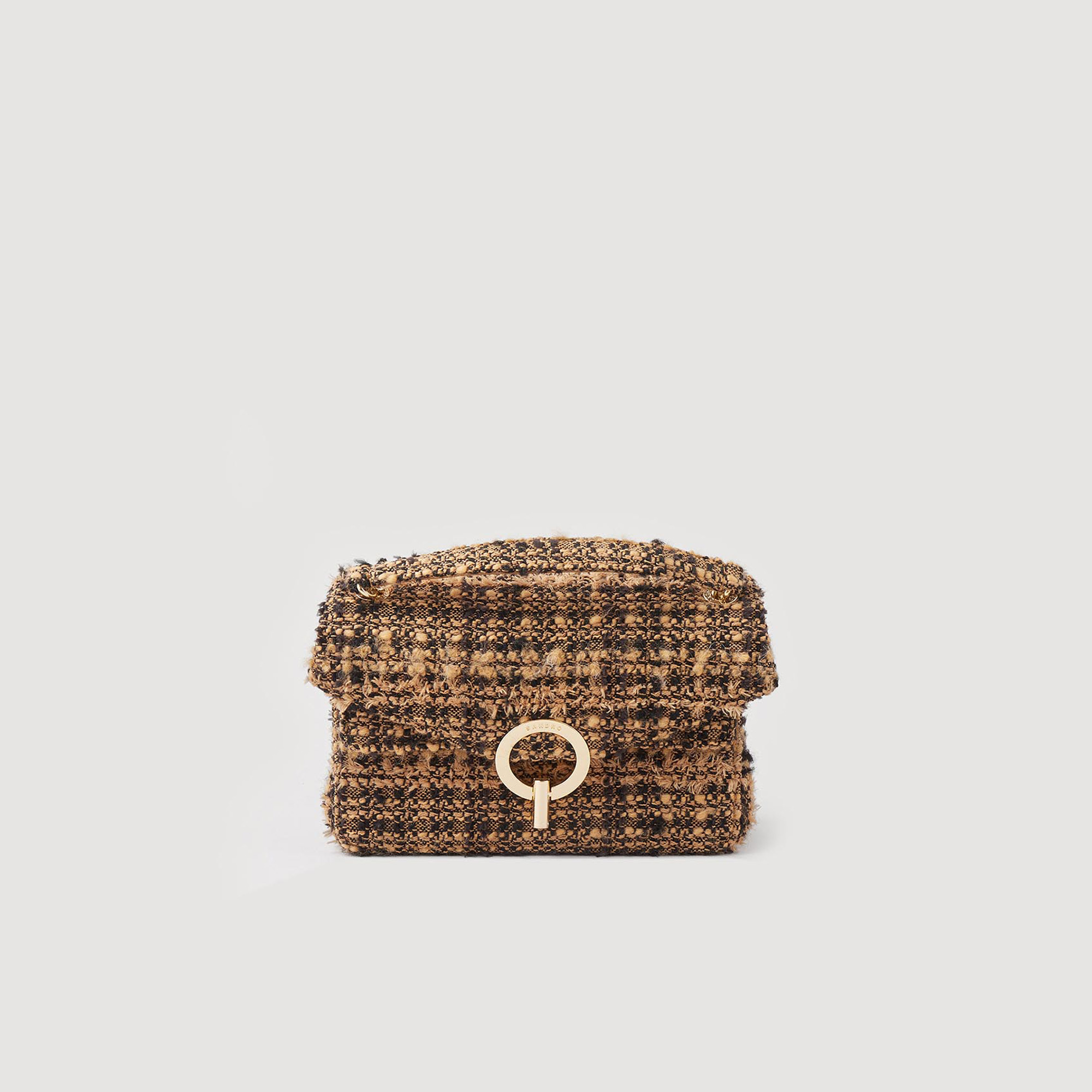 Sandro cotton The classic YZA bag is now available in a tweed version