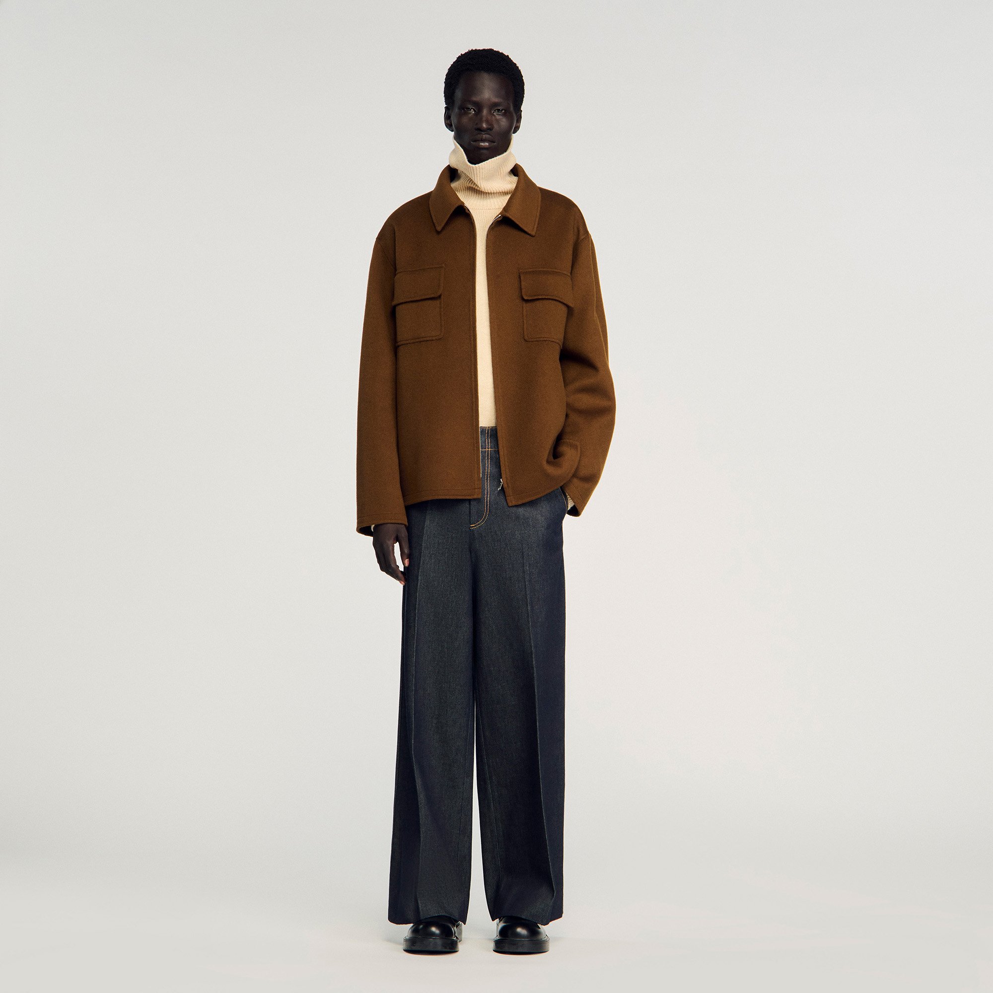 トップス OVERCOAT 25SS OVERSHIRT 41qmP8TBuWL._AC_UY1000_.jpg