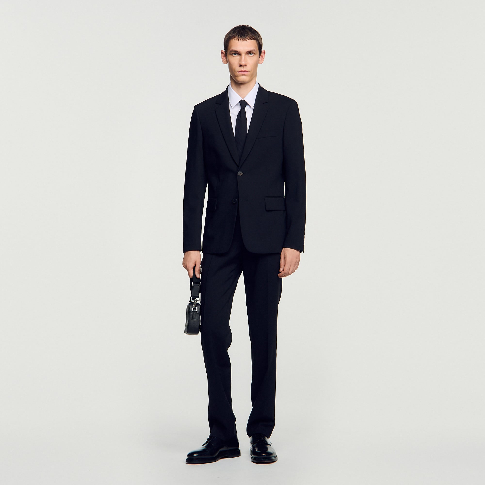 Virgin wool suit jacket